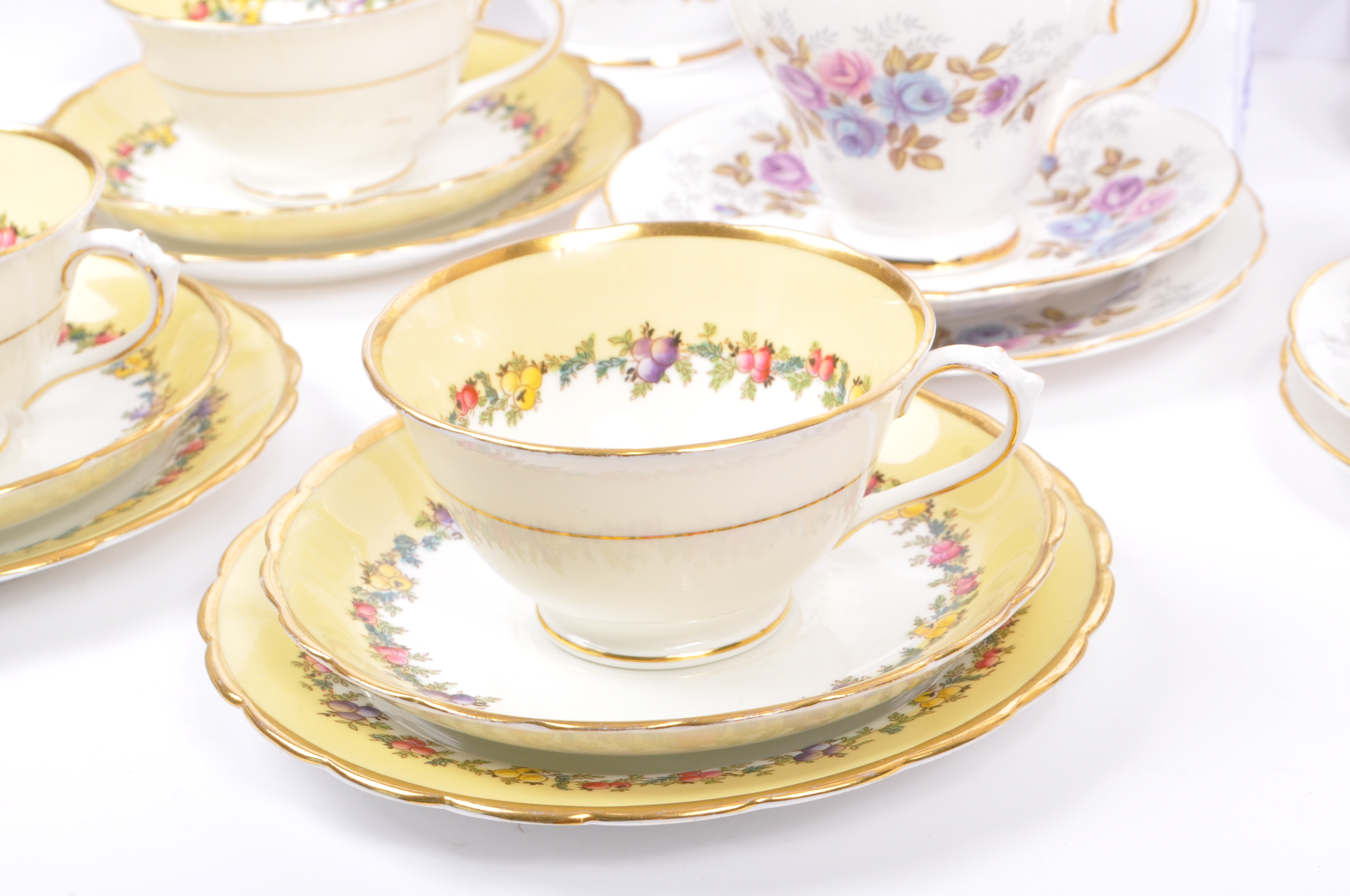 ROYAL SUTHERLAND / TUSCAN CHINA - TWO PART TEA SERVICES - Image 3 of 10