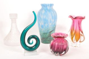 SKLO UNION - COLLECTION OF VINTAGE 20TH CENTURY STUDIO ART GLASS