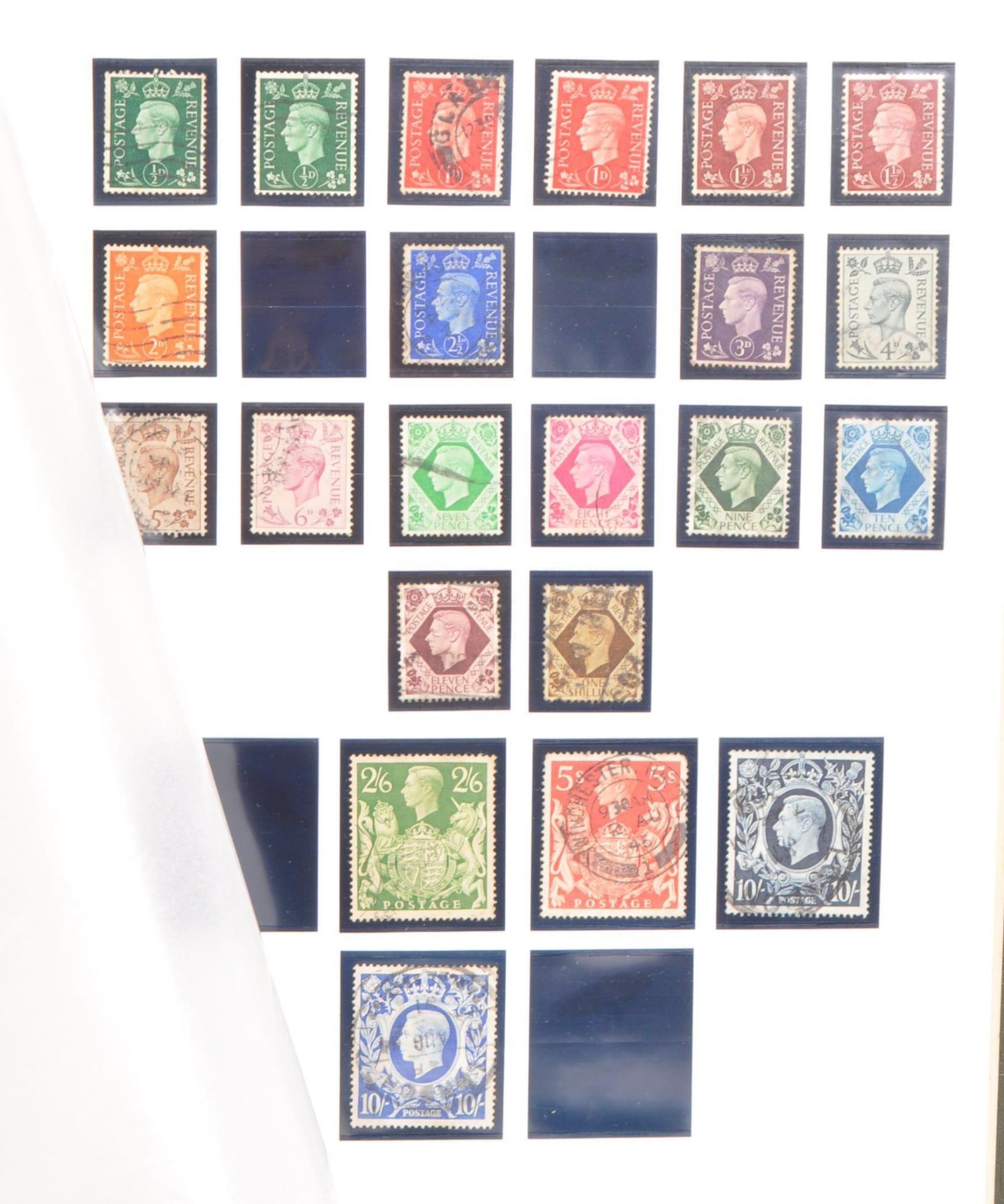 COLLECTION 19TH CENTURY VICTORIAN STAMPS - 120 PENNY REDS - Bild 9 aus 9