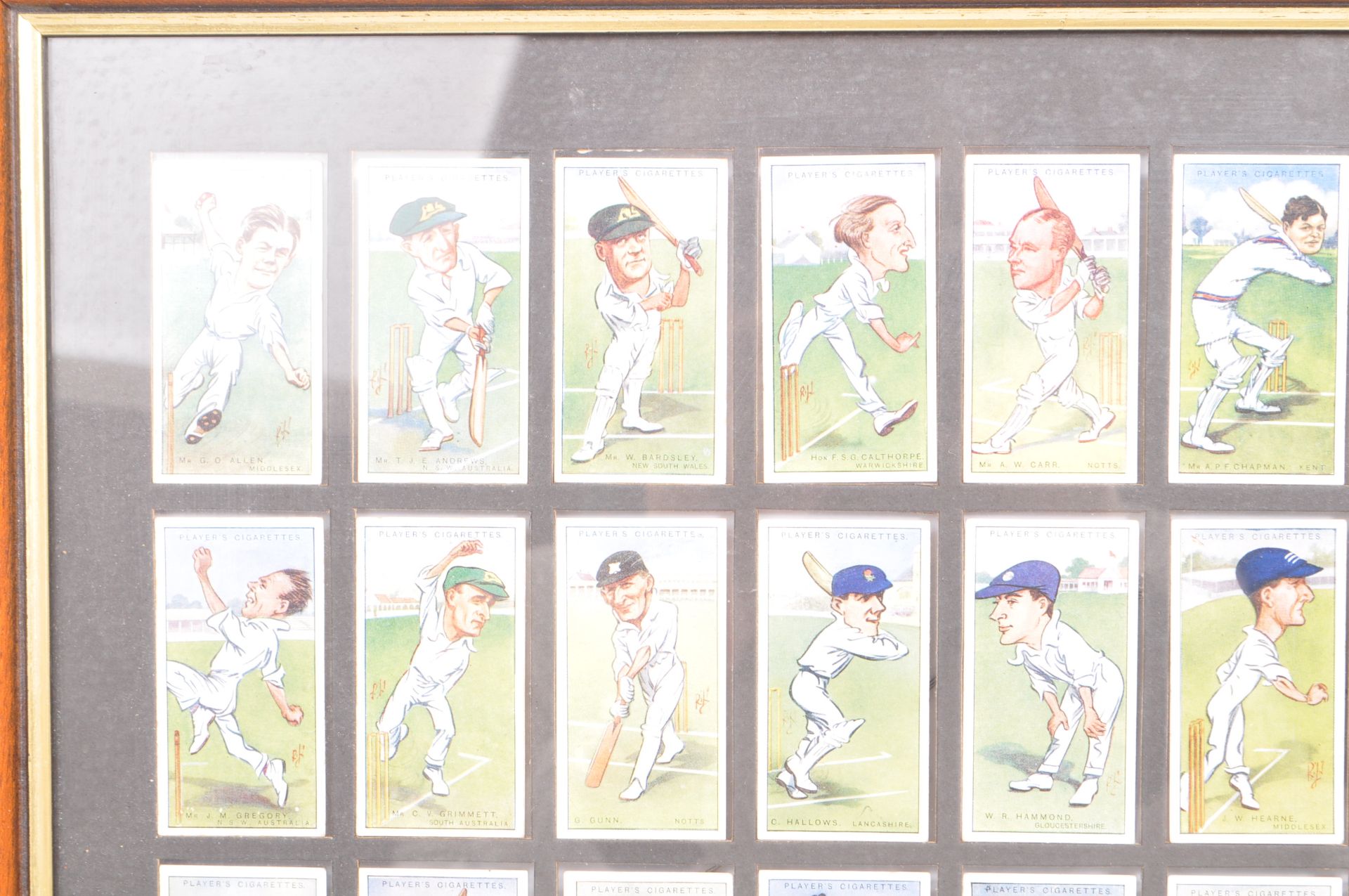 PLAYERS CIGARETTES - COLLECTION OF CRICKET CIGARETTE CARDS - Image 2 of 8