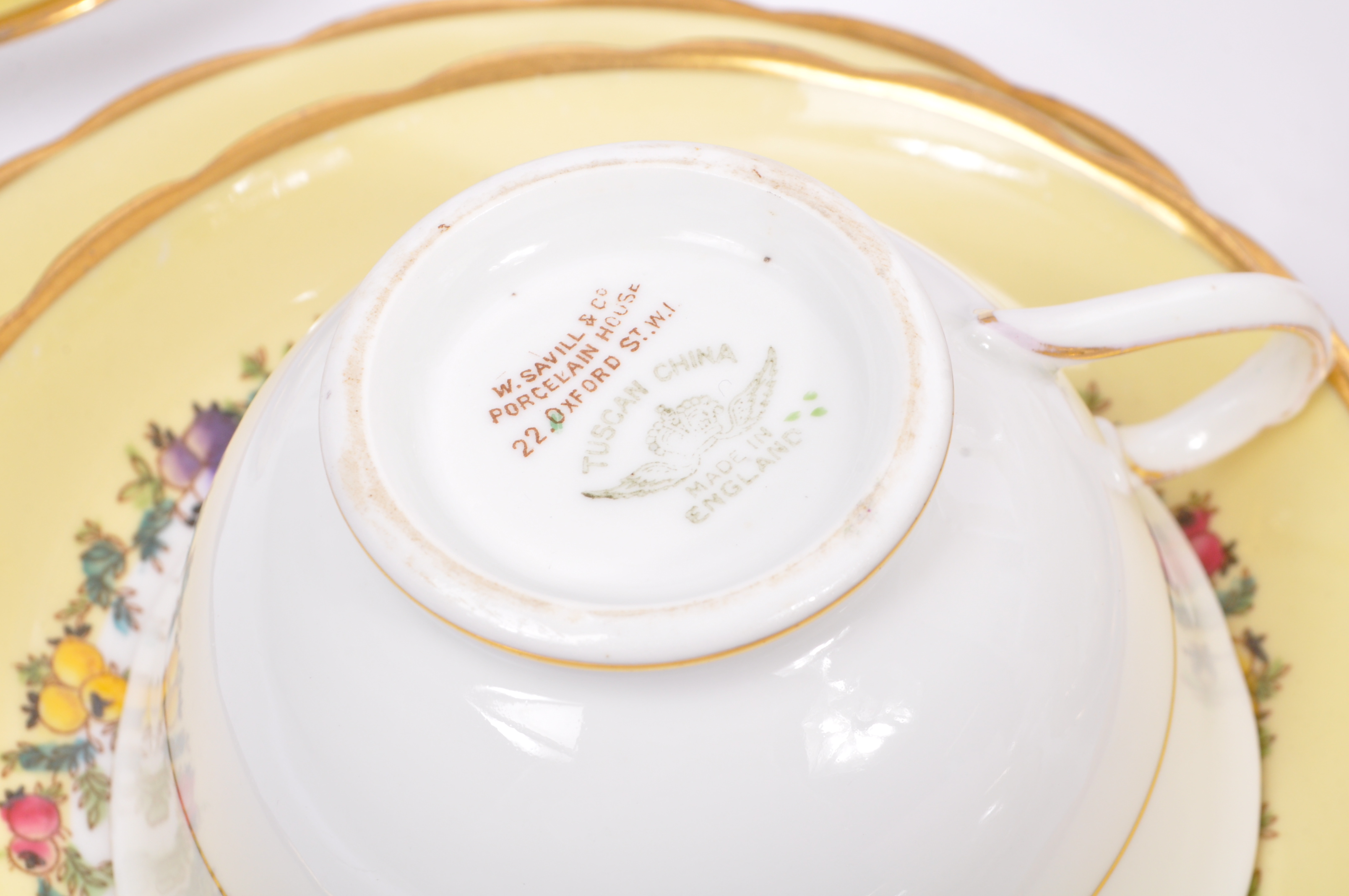 ROYAL SUTHERLAND / TUSCAN CHINA - TWO PART TEA SERVICES - Image 9 of 10