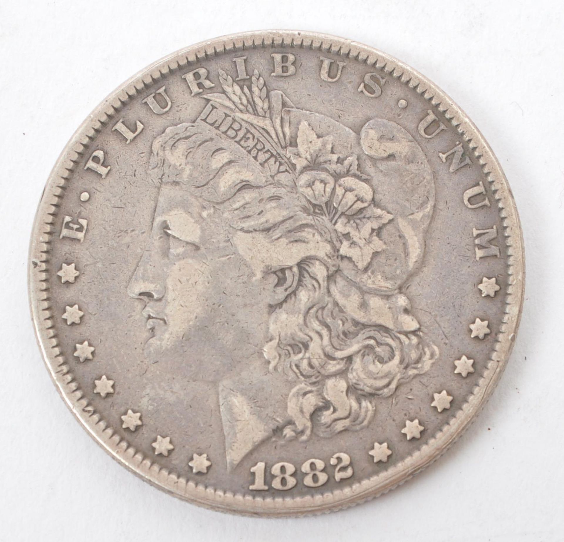 1882 UNITED STATES OF AMERICA SILVER MORGAN DOLLAR - Image 2 of 2