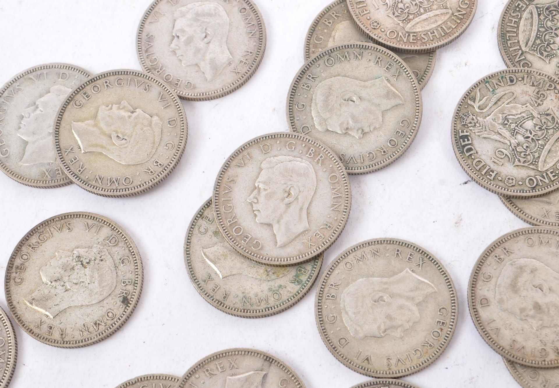 COLLECTION 20TH CENTURY BRITISH SHILLING COINS - Image 4 of 6