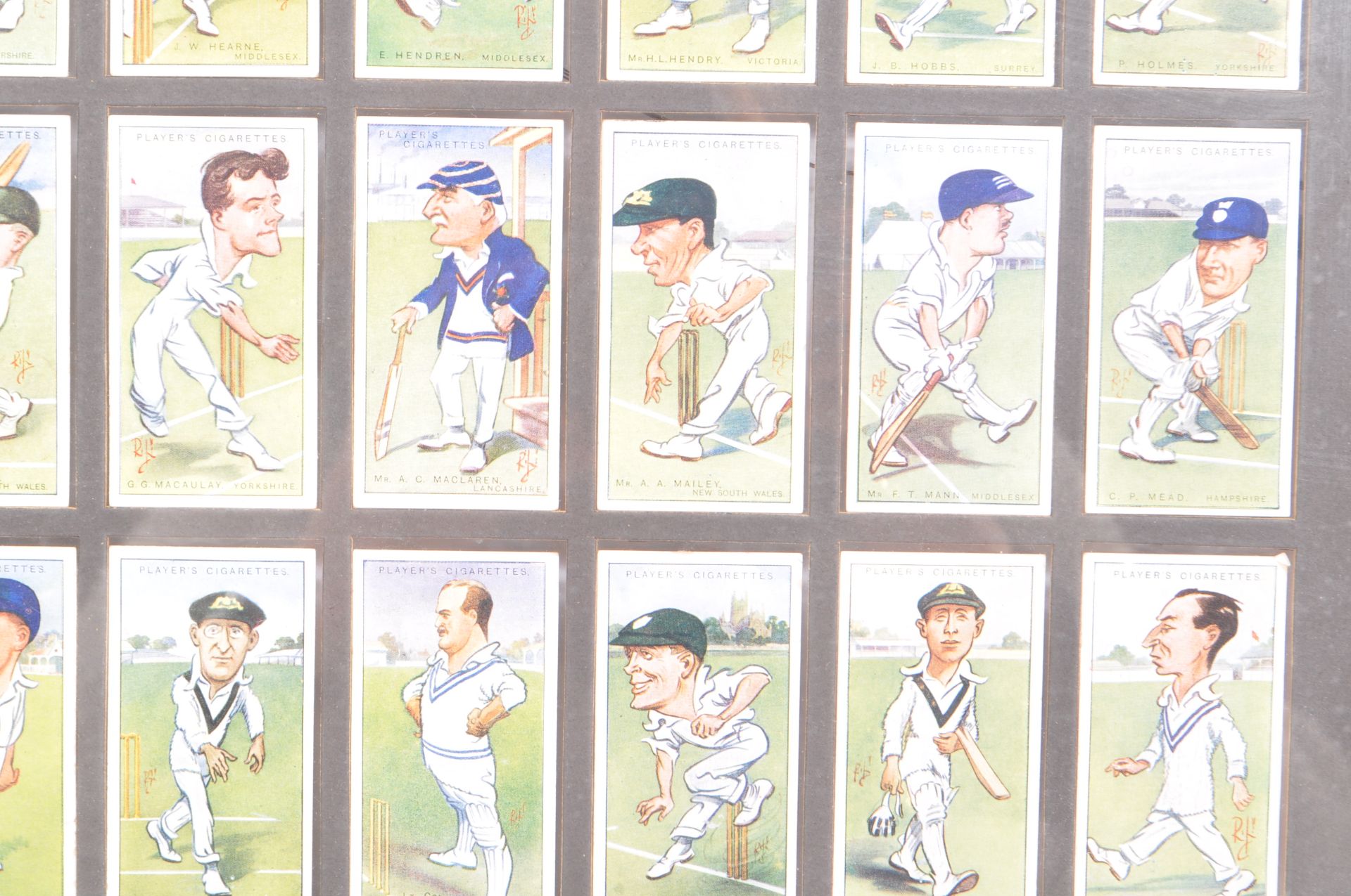 PLAYERS CIGARETTES - COLLECTION OF CRICKET CIGARETTE CARDS - Image 5 of 8
