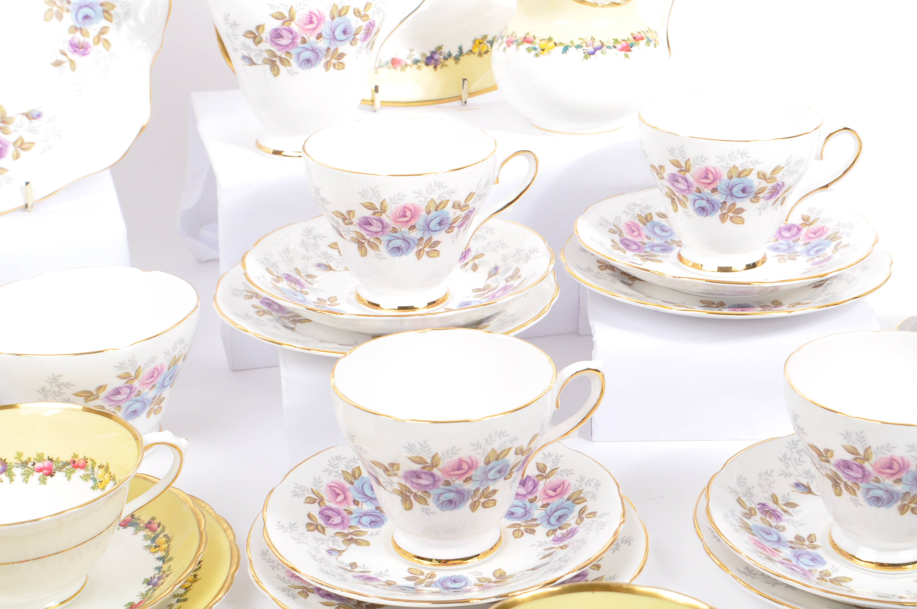 ROYAL SUTHERLAND / TUSCAN CHINA - TWO PART TEA SERVICES - Image 7 of 10