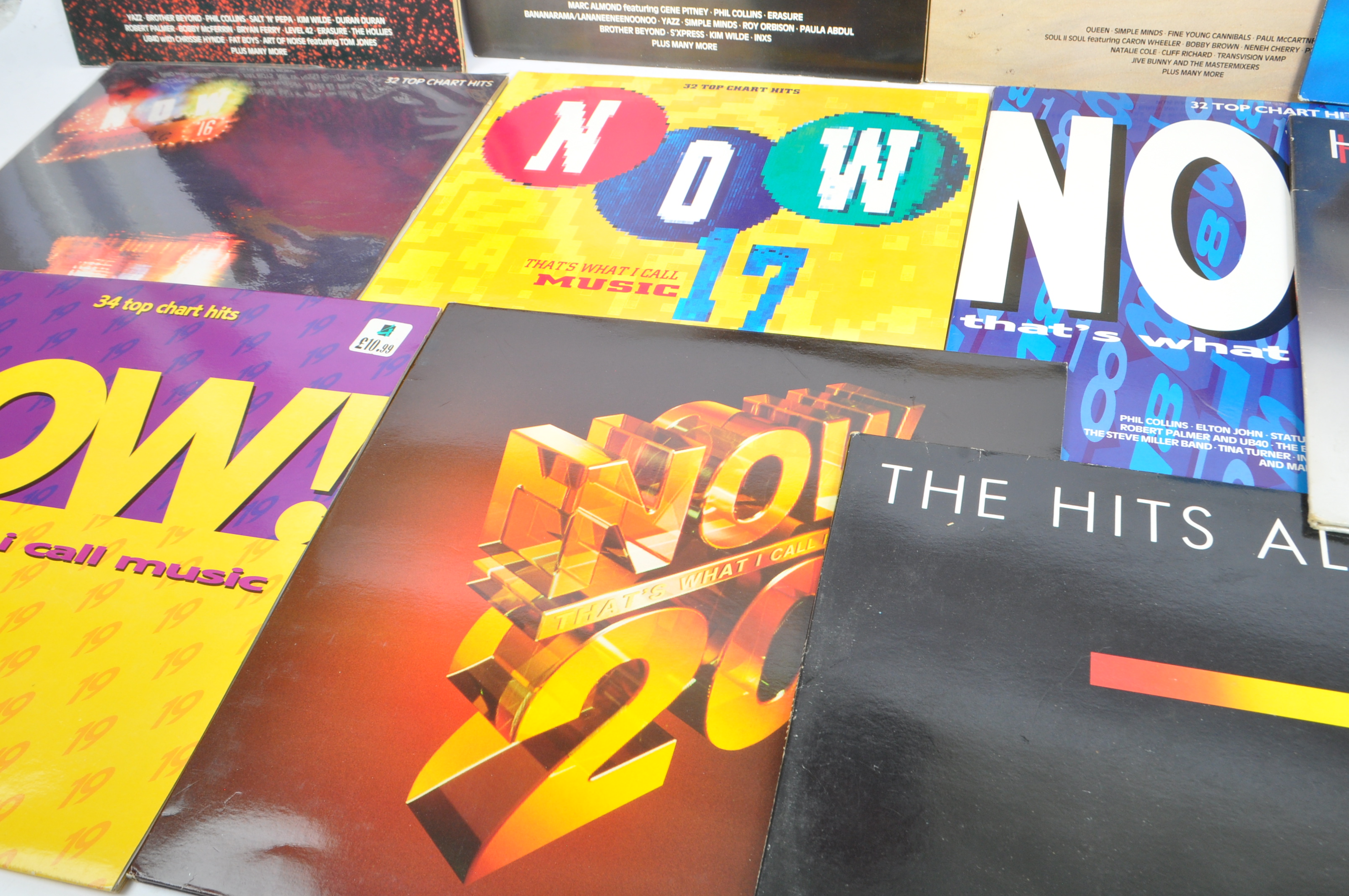 COLLECTION OF NOW THATS WHAT I CALL MUSIC VINYL ALBUM RECORDS - Image 10 of 10