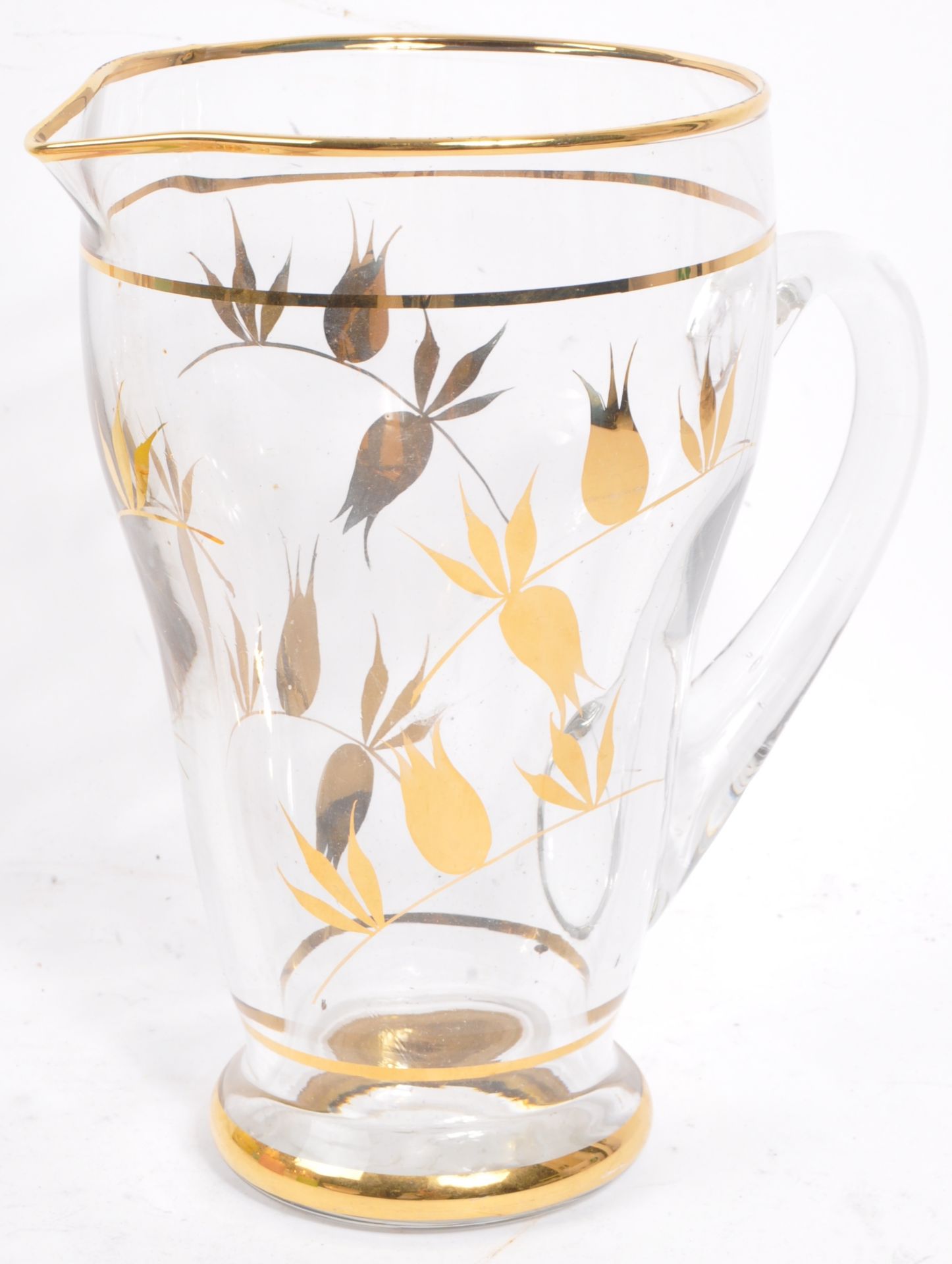 LARGE COLLECTION OF MID CENTURY GLASSWARE - Image 6 of 10