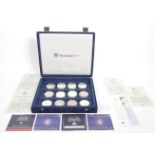 WESTMINSTER MINT - COLLECTION OF SILVER PROOF COINS