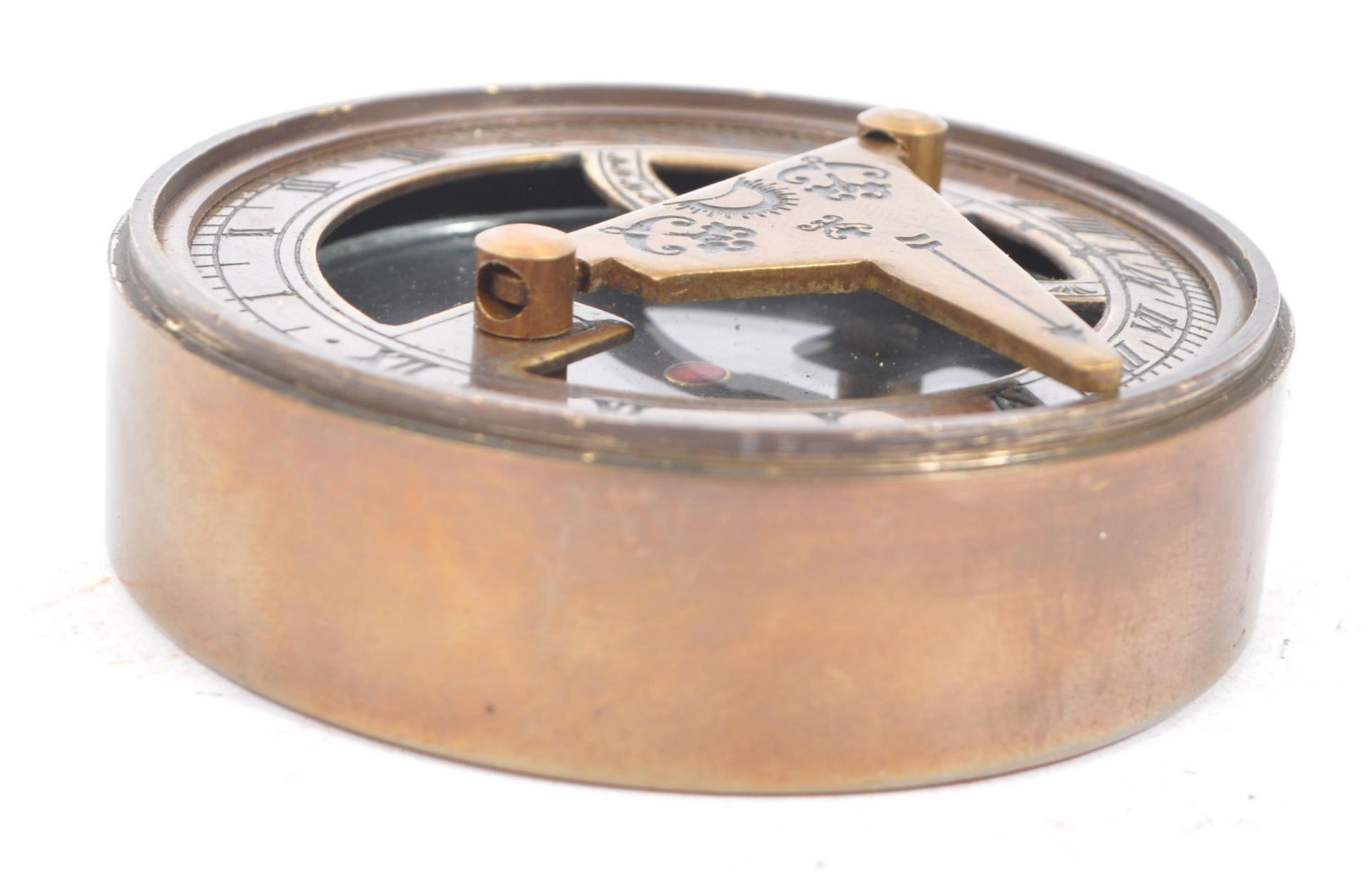 BRASS CASED COMPASS & SUNDIAL - THE MARY ROSE - Image 3 of 6