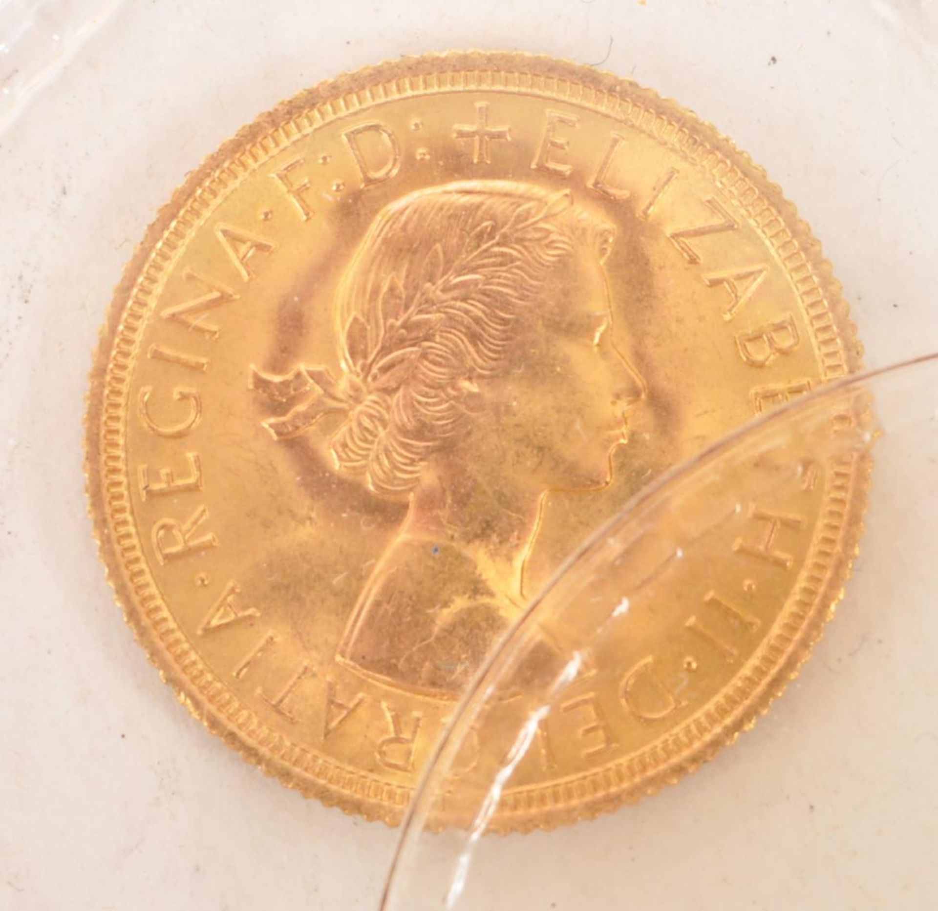 1963 QE II GOLD HALF SOVEREIGN - Image 2 of 2