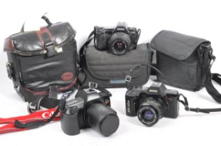 COLLECTION OF LATE 20TH CENTURY JAPANESE 35MM SLR CAMERAS