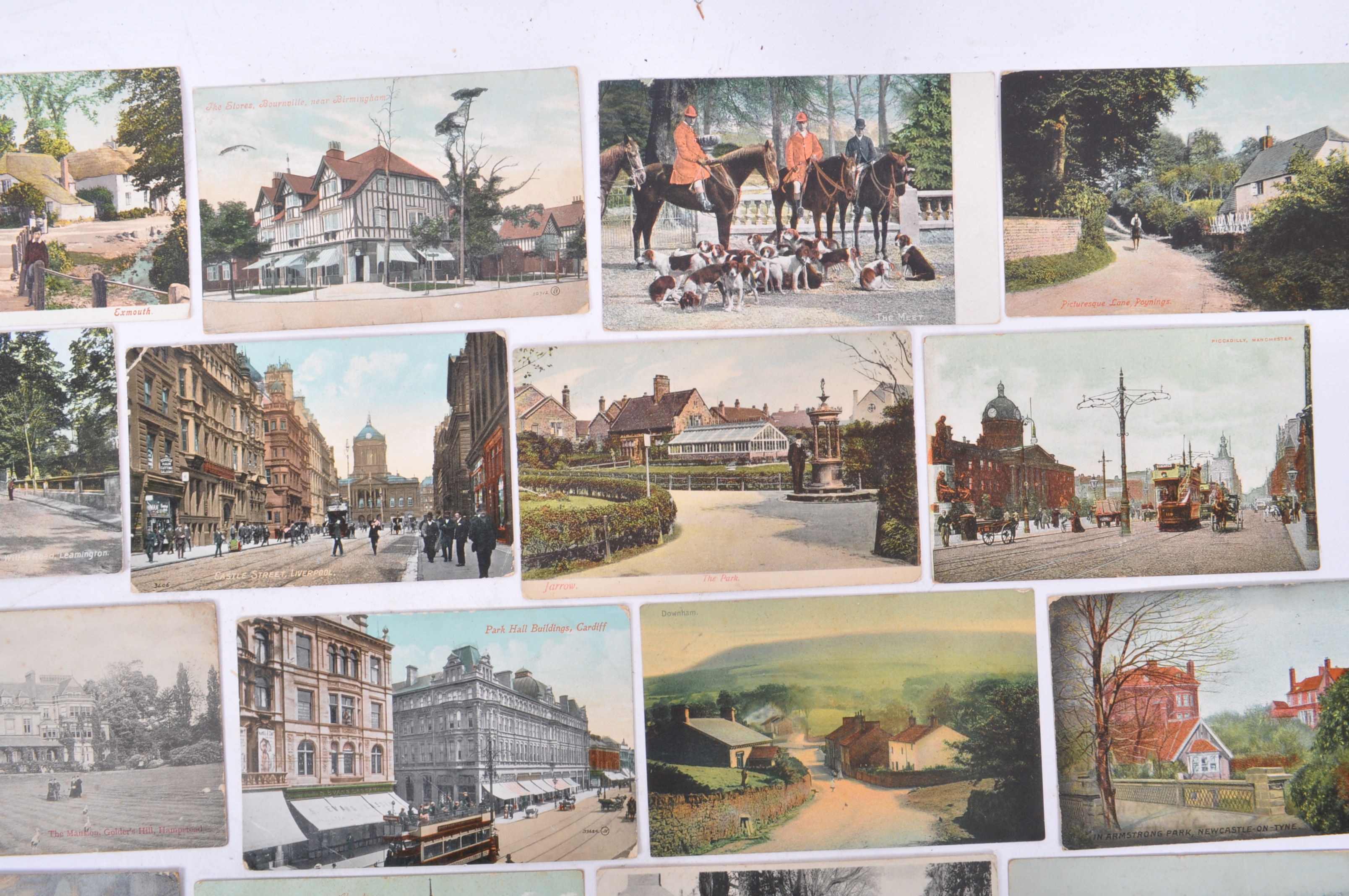EXTENSIVE UNSORTED EDWARDIAN TOPOGRAHPICAL POSTCARDS - Image 20 of 23