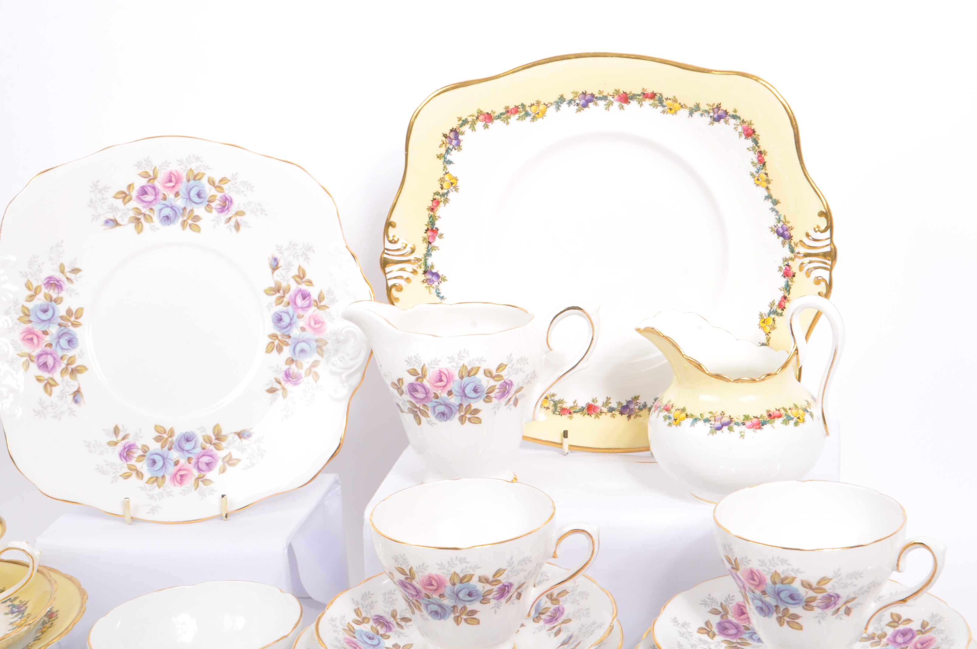 ROYAL SUTHERLAND / TUSCAN CHINA - TWO PART TEA SERVICES - Image 5 of 10