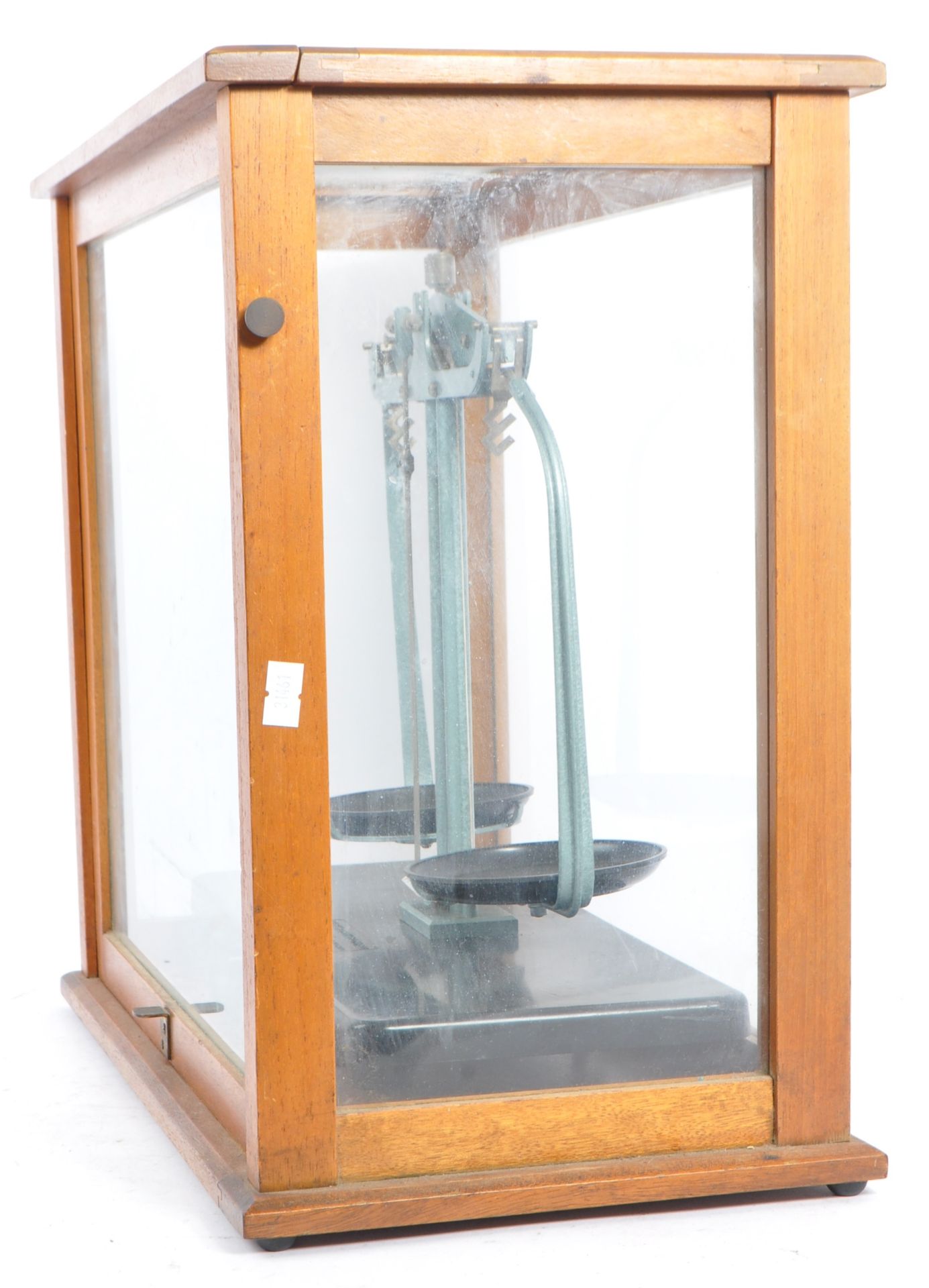 GRIFFIN & GEORGE OAK CASED SCIENTIFIC BALANCE SCALES - Image 3 of 7