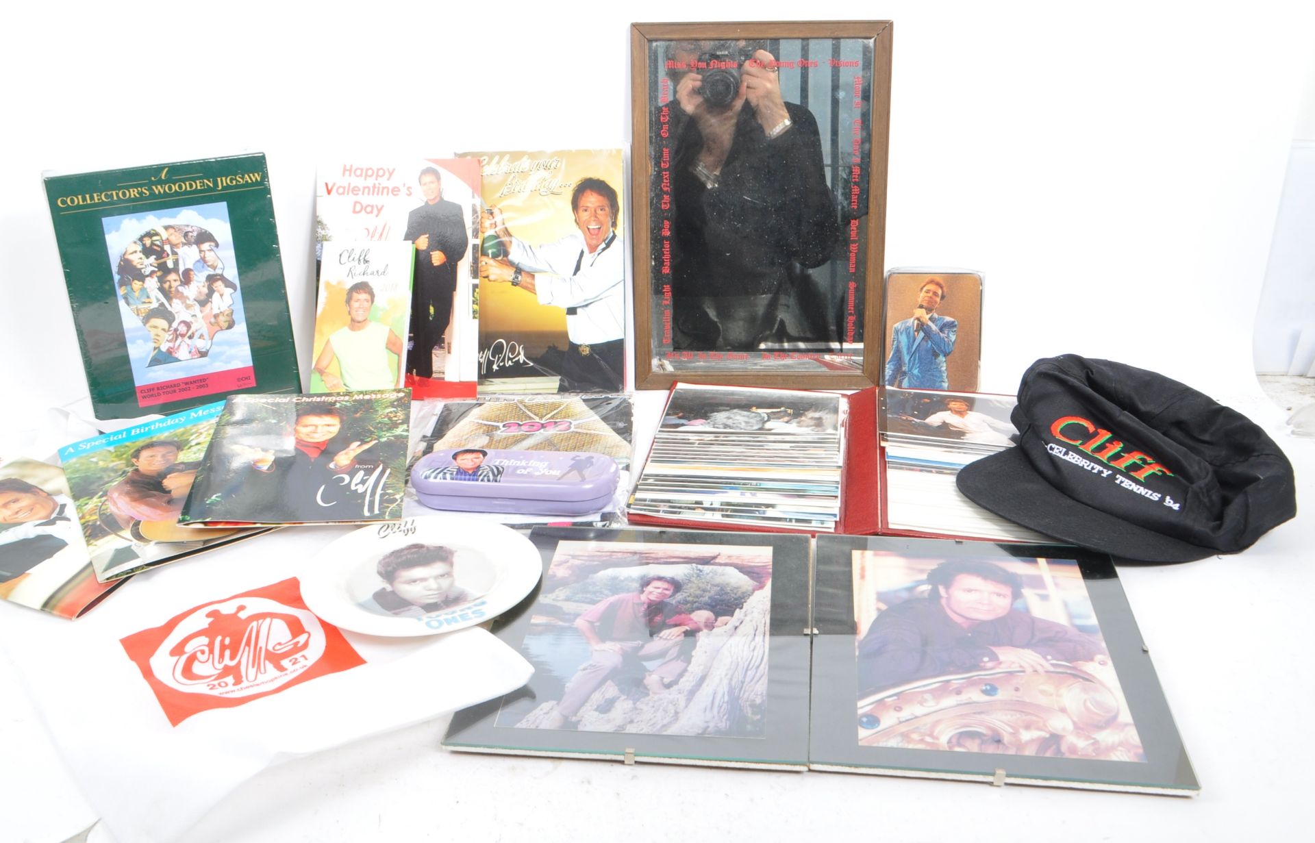 SIR CLIFF RICHARD - LARGE EXTENSIVE COLLECTION OF MEMORABILIA