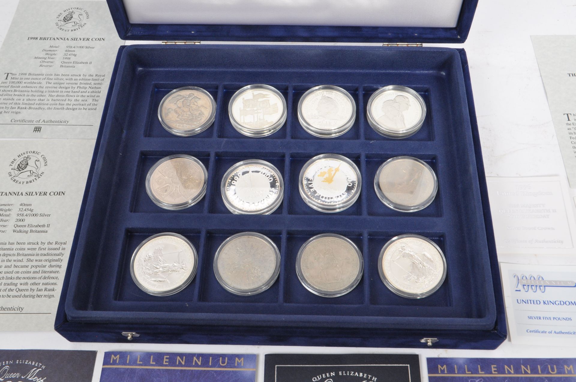 WESTMINSTER MINT - COLLECTION OF SILVER PROOF COINS - Image 2 of 8