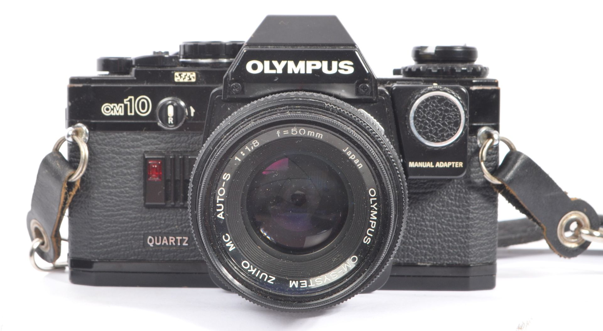OLYMPUS - 1980S OM10 QUARTZ 35MM SLR & LENSES - Bild 2 aus 5