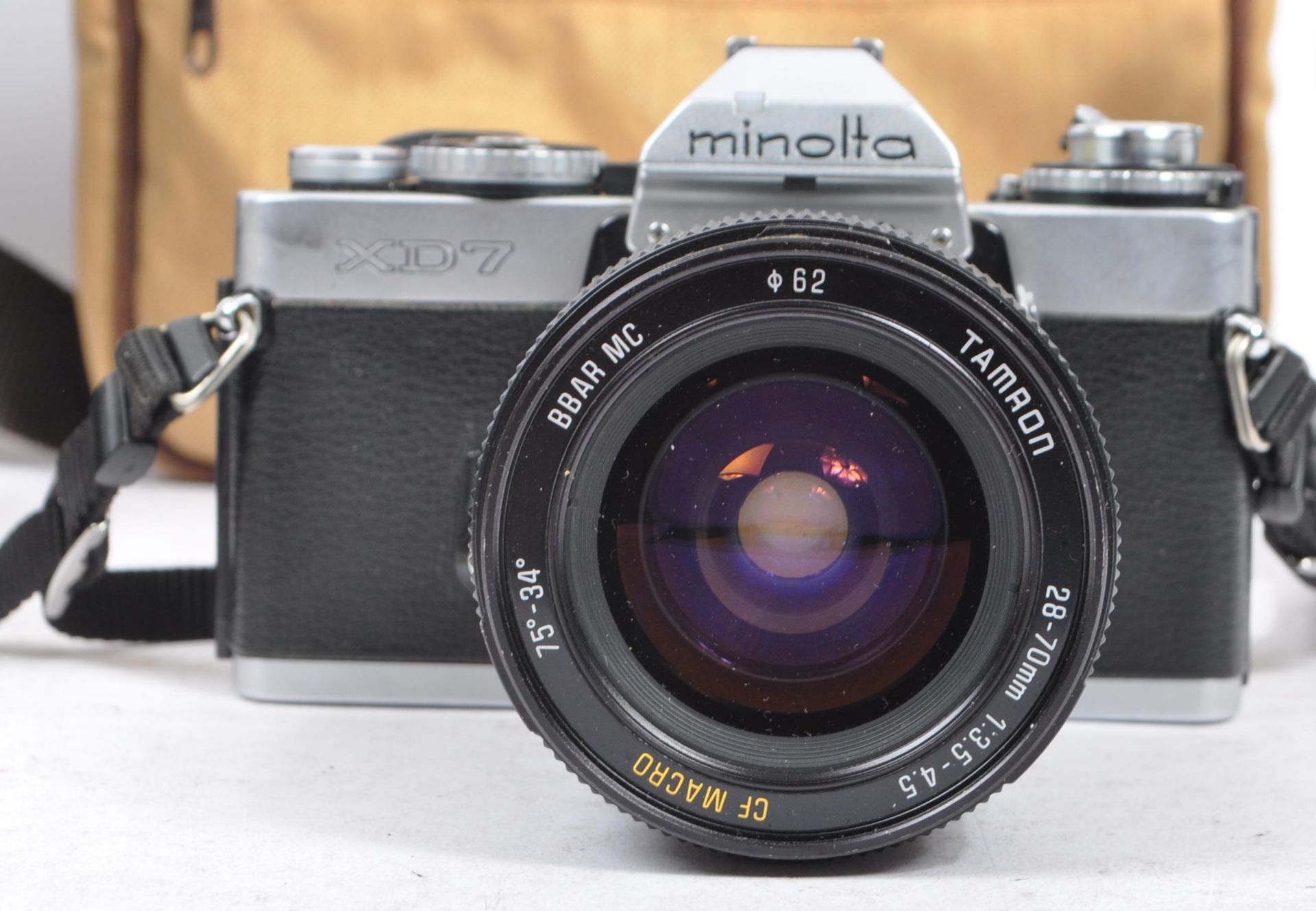 MINOLTA - TWO 20TH CENTURY XD7 CAMERAS AND LENSES - Image 2 of 6