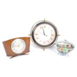 METAMEC - COLLECTION OF THREE VINTAGE WALL / MANTLE CLOCKS