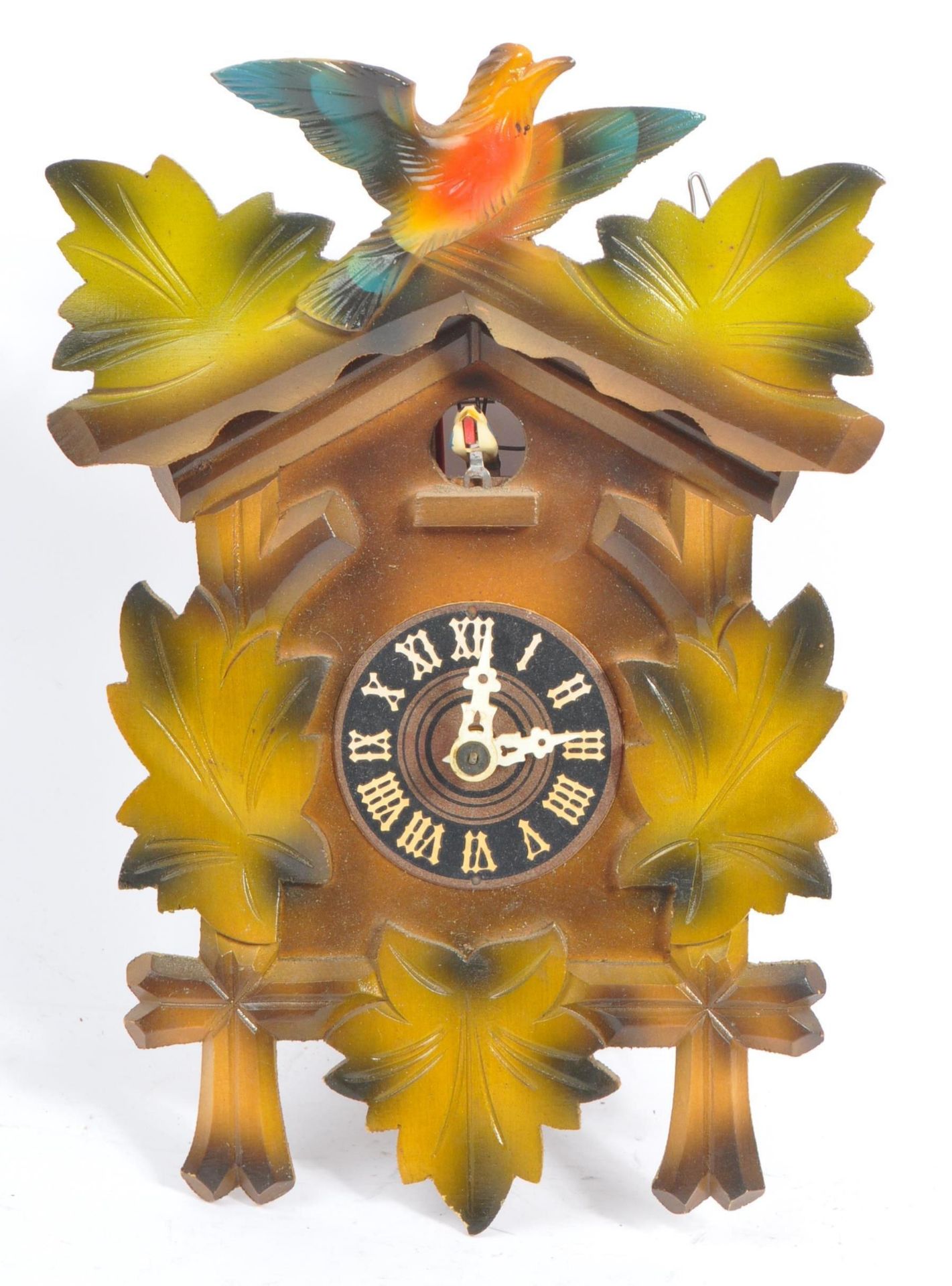 THREE MID 20TH CENTURY GERMAN BLACK FOREST CUCKOO CLOCKS - Image 3 of 12