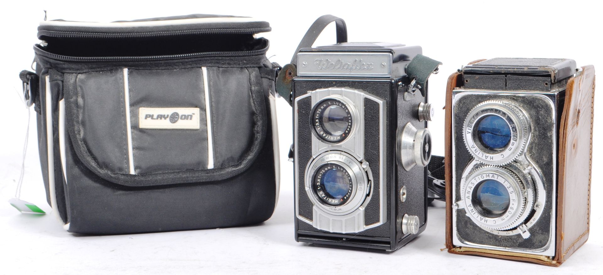 TWO MID 20TH CENTURY TLR CAMERAS