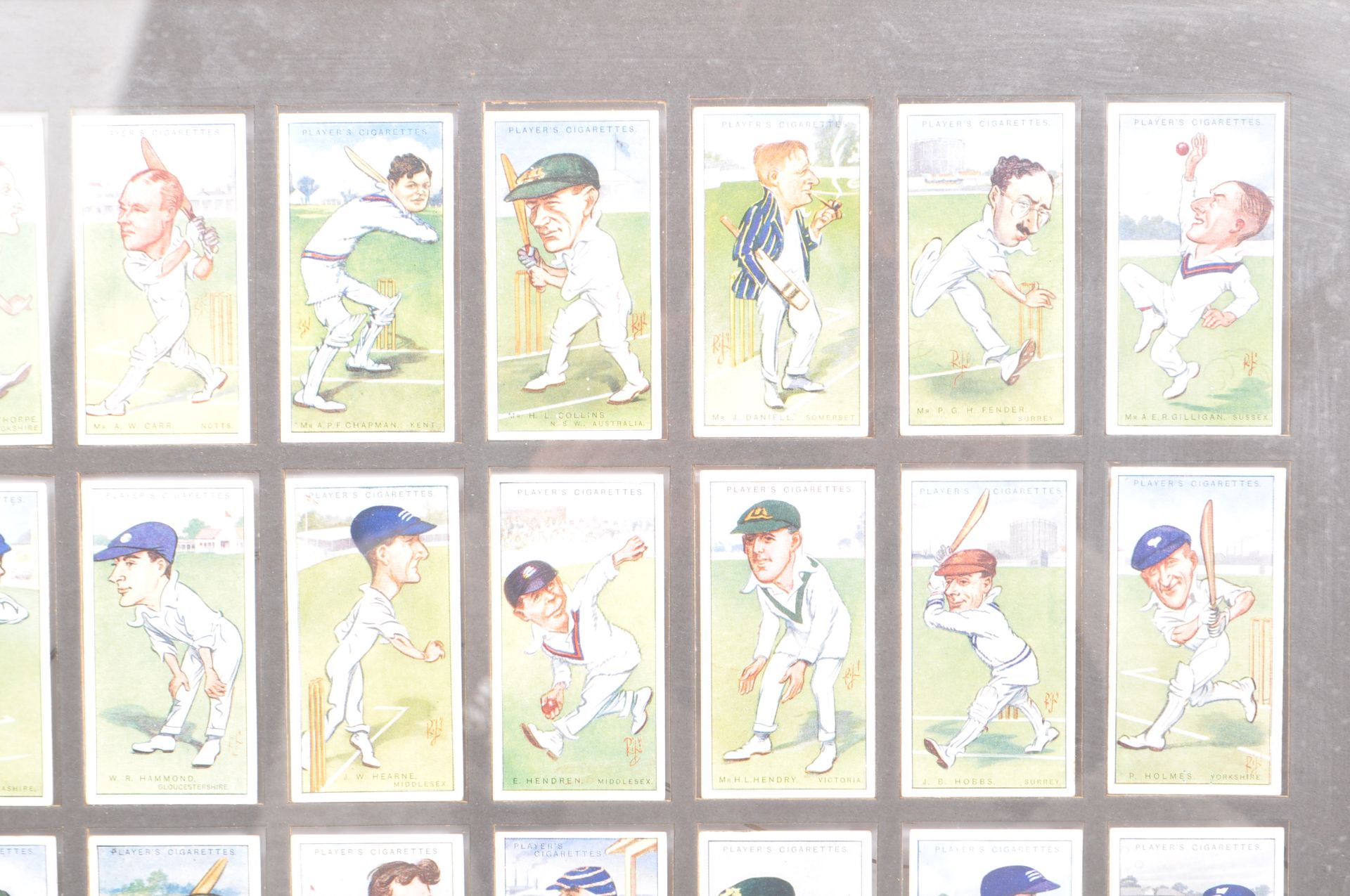 PLAYERS CIGARETTES - COLLECTION OF CRICKET CIGARETTE CARDS - Image 3 of 8