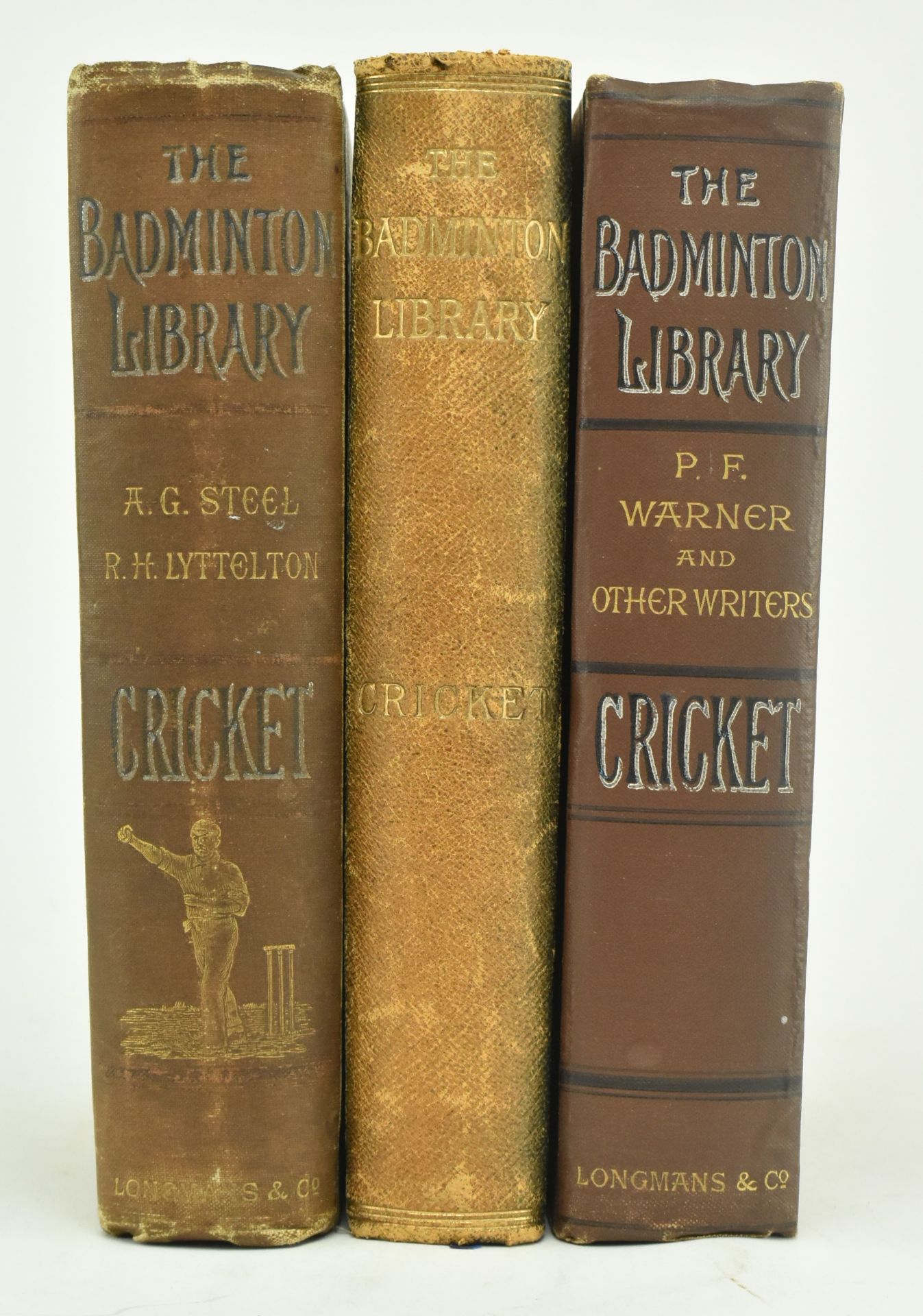 CRICKET INTEREST. THREE BADMINTON LIBRARY EDITIONS ON CRICKET - Image 2 of 14