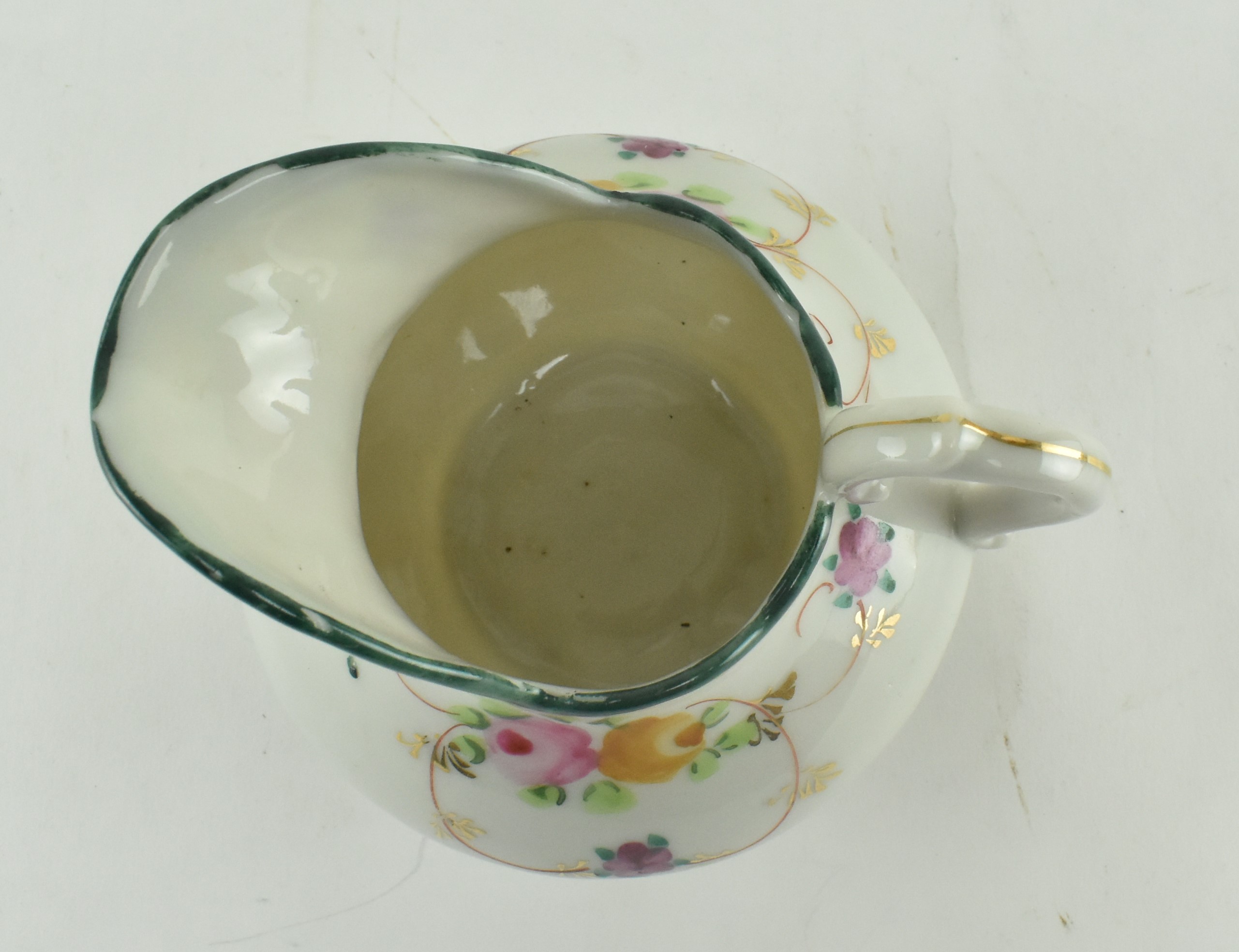VICTORIAN HAND PAINTED FINE BONE CHINA TEA SERVICE - Image 7 of 11