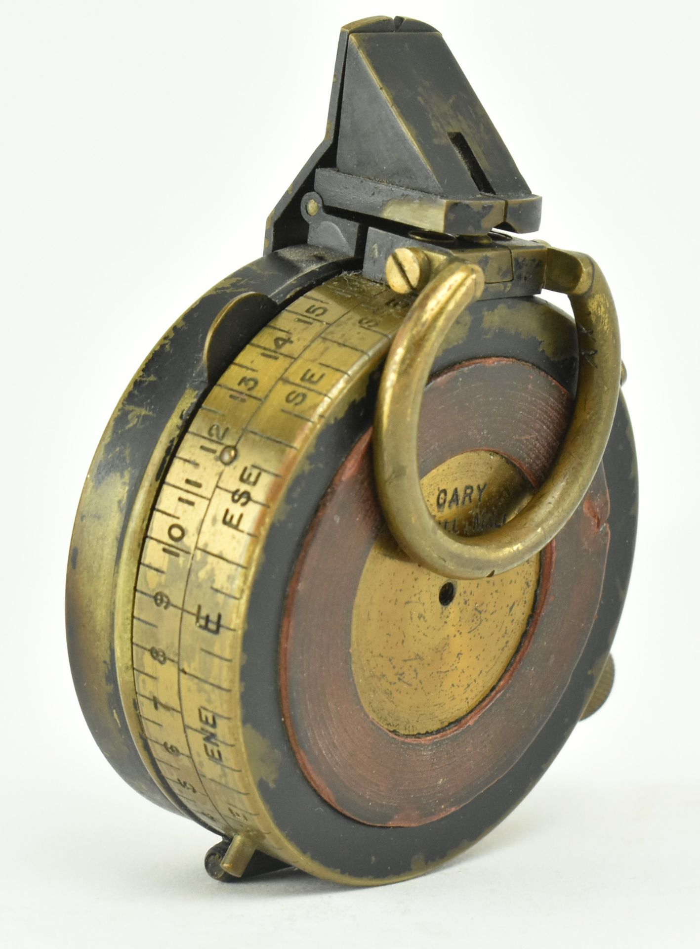 CARY OF LONDON - WW1 ERA COMPASS & AN UNMARKED TELESCOPE - Image 5 of 9