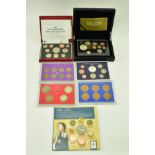 UK COLLECTION OF PROOF & NON-PROOF COIN SETS