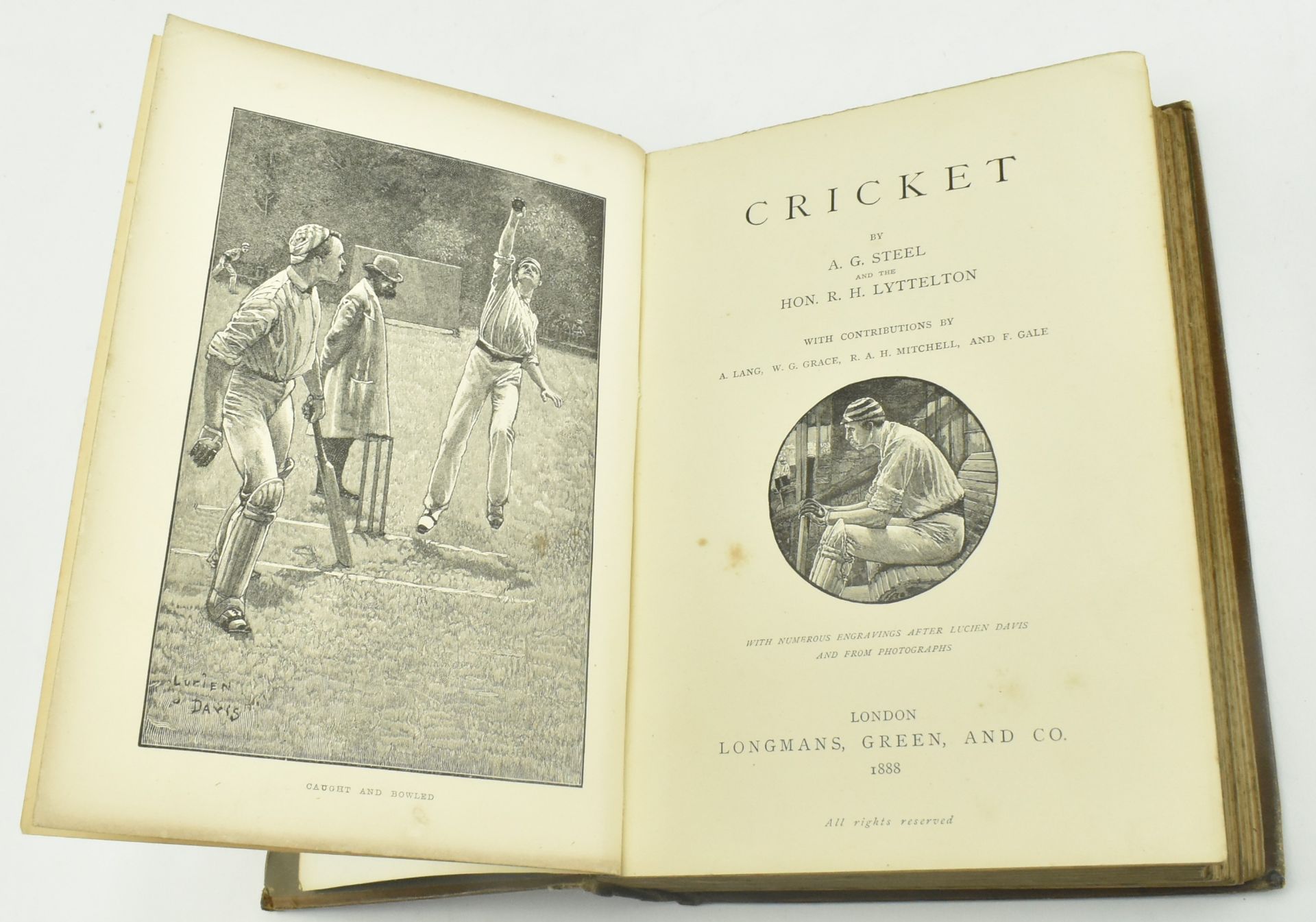 CRICKET INTEREST. THREE BADMINTON LIBRARY EDITIONS ON CRICKET - Image 12 of 14