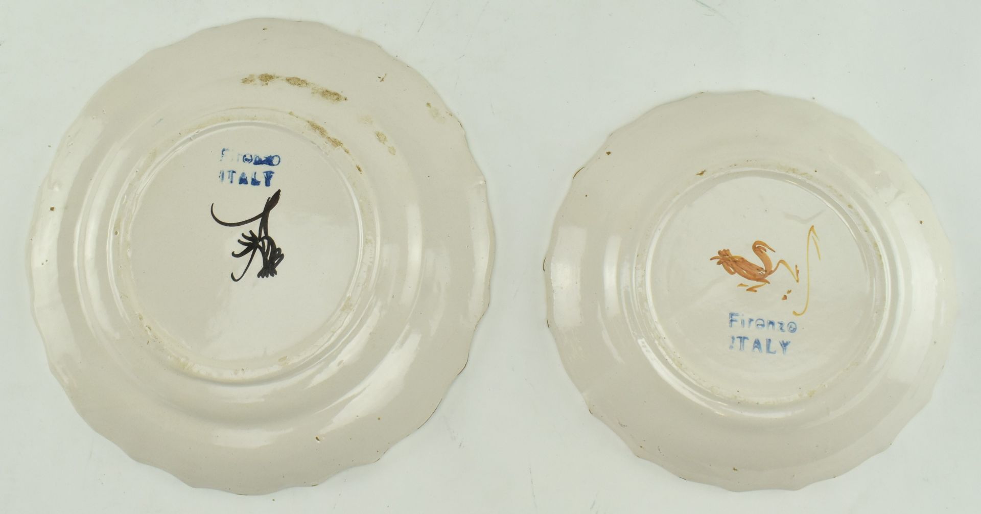 FIVE EARLY 20TH CENTURY CANTAGALLI CERAMIC PLATES - Image 5 of 6