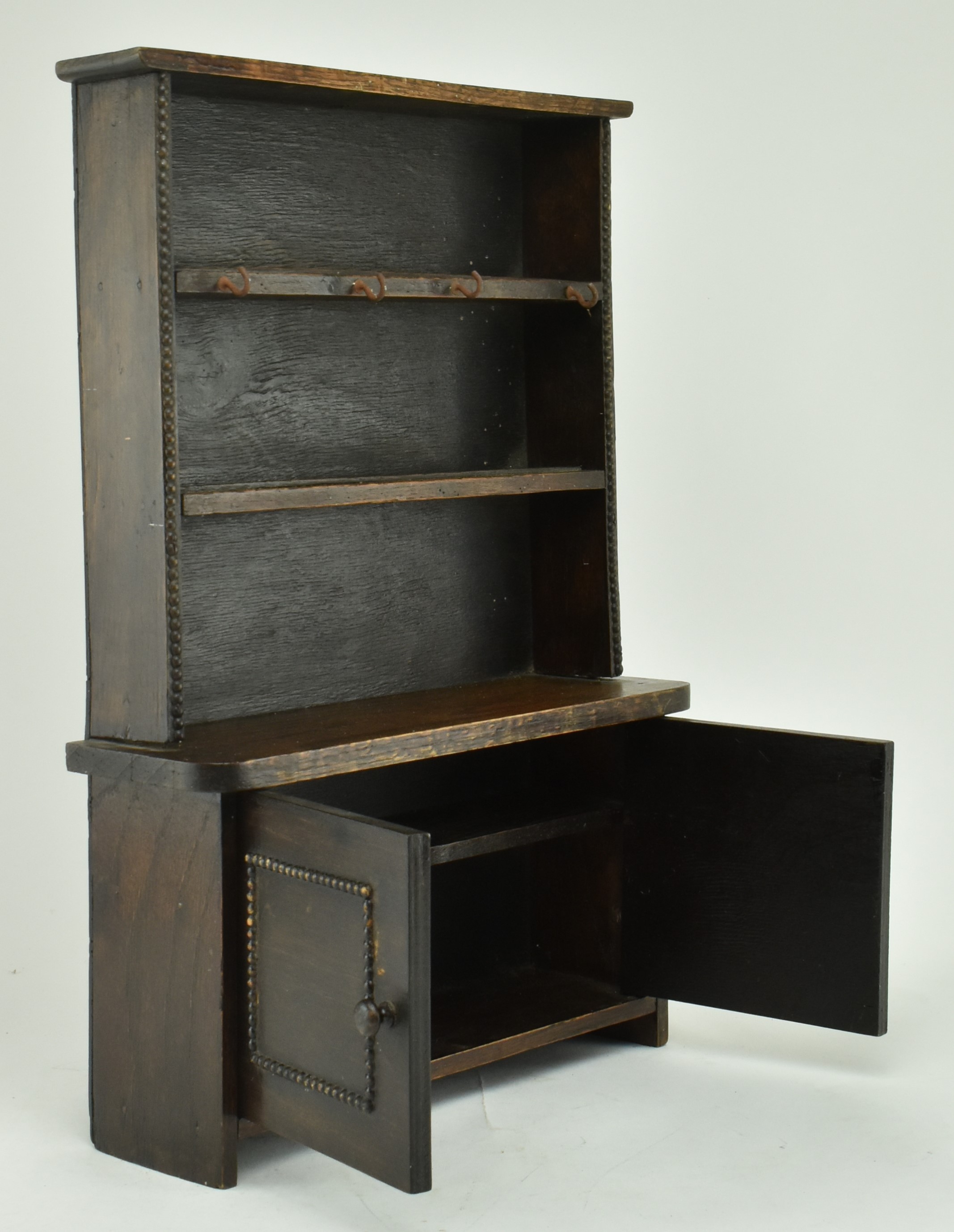 EARLY 20TH CENTURY MAHOGANY WELSH MINIATURE DRESSER - Image 4 of 6