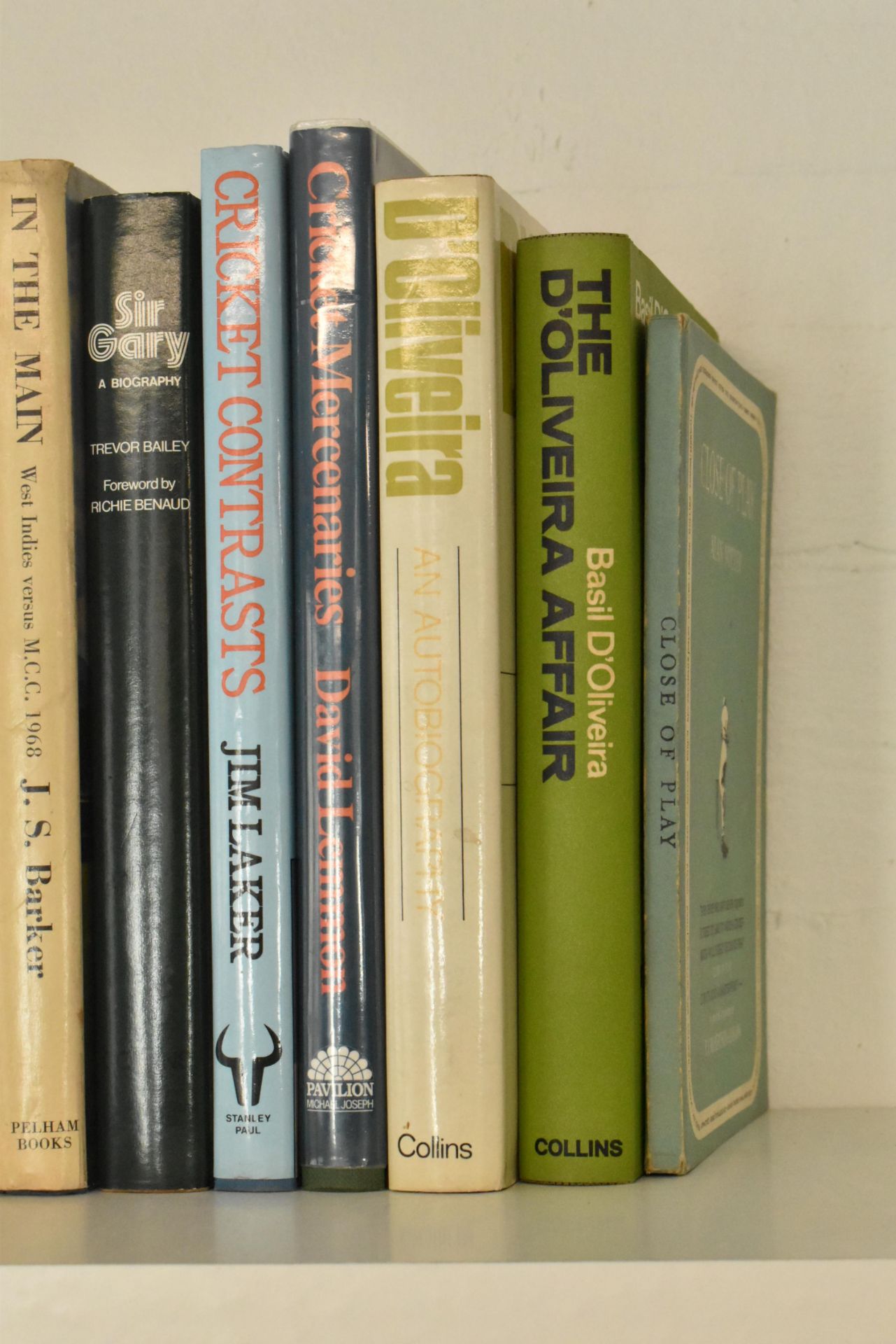 CRICKET. COLLECTION OF HARDBACK BOOKS, MOSTLY FIRST EDITIONS - Image 5 of 8