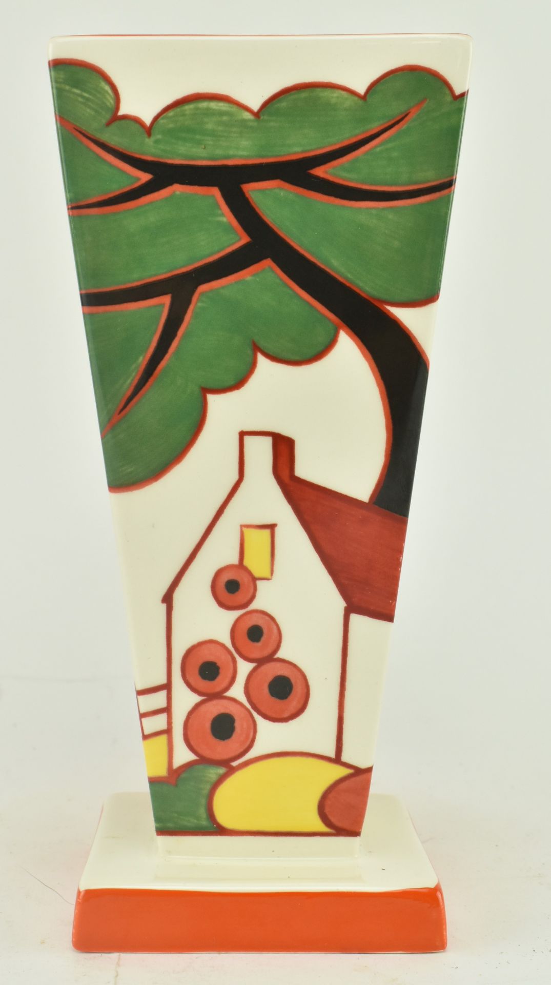 CLARICE CLIFF - WEDGWOOD CENTENARY RED ROOFS JUG - Image 3 of 5