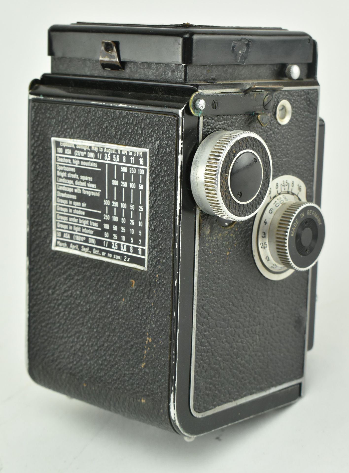 ROLLEICORD DBP VINTAGE MID CENTURY CAMERA IN CASE - Image 5 of 9