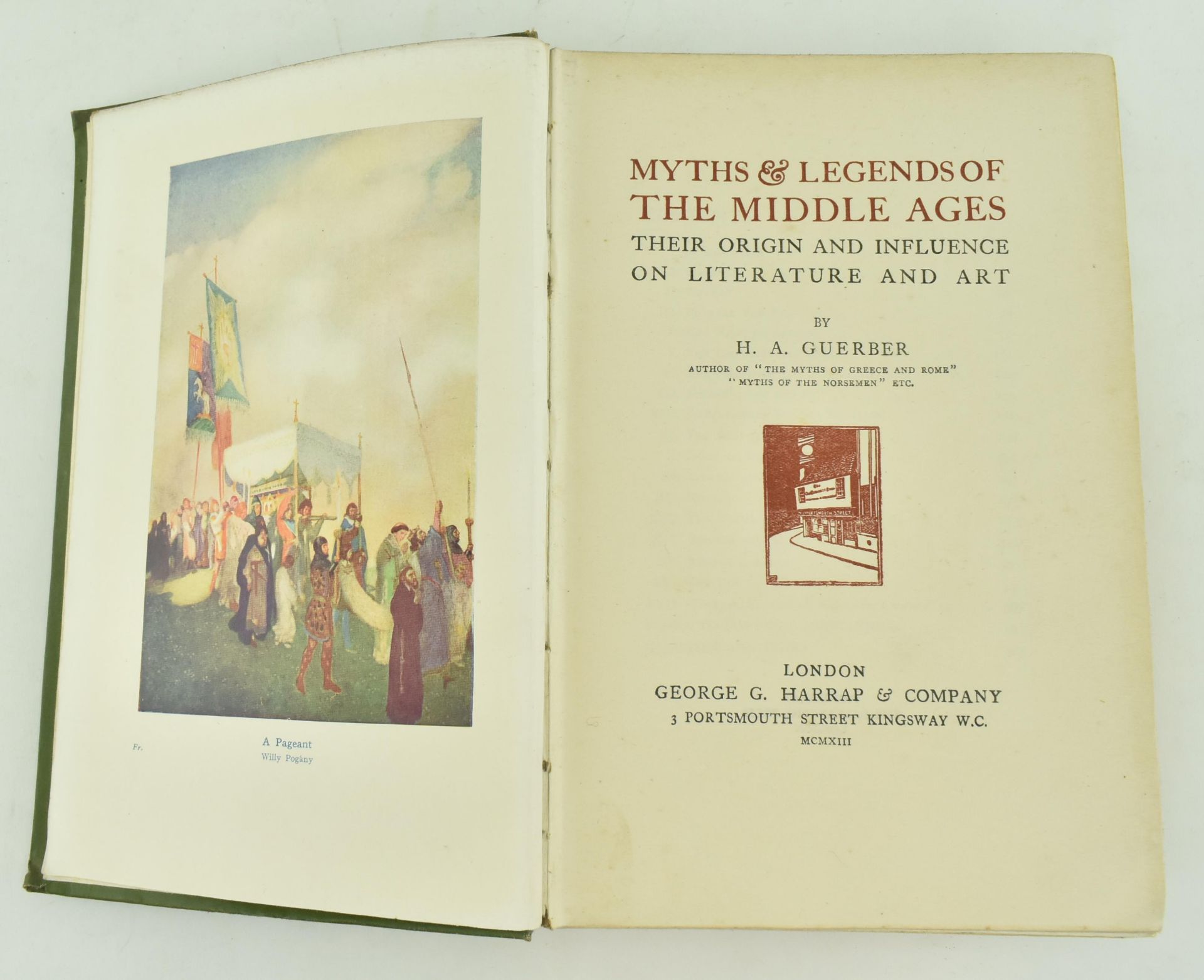 MYTHS & LEGENDS - TWO EDWARDIAN ILLUSTRATED BOOKS - Image 8 of 10