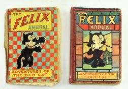 TWO 1920s FELIX ANNUALS IN ORIGINAL PICTORIAL BINDINGS