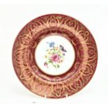 ROYAL WORCESTER - VINTAGE 20TH CENTURY CABINET PLATE