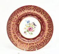 ROYAL WORCESTER - VINTAGE 20TH CENTURY CABINET PLATE
