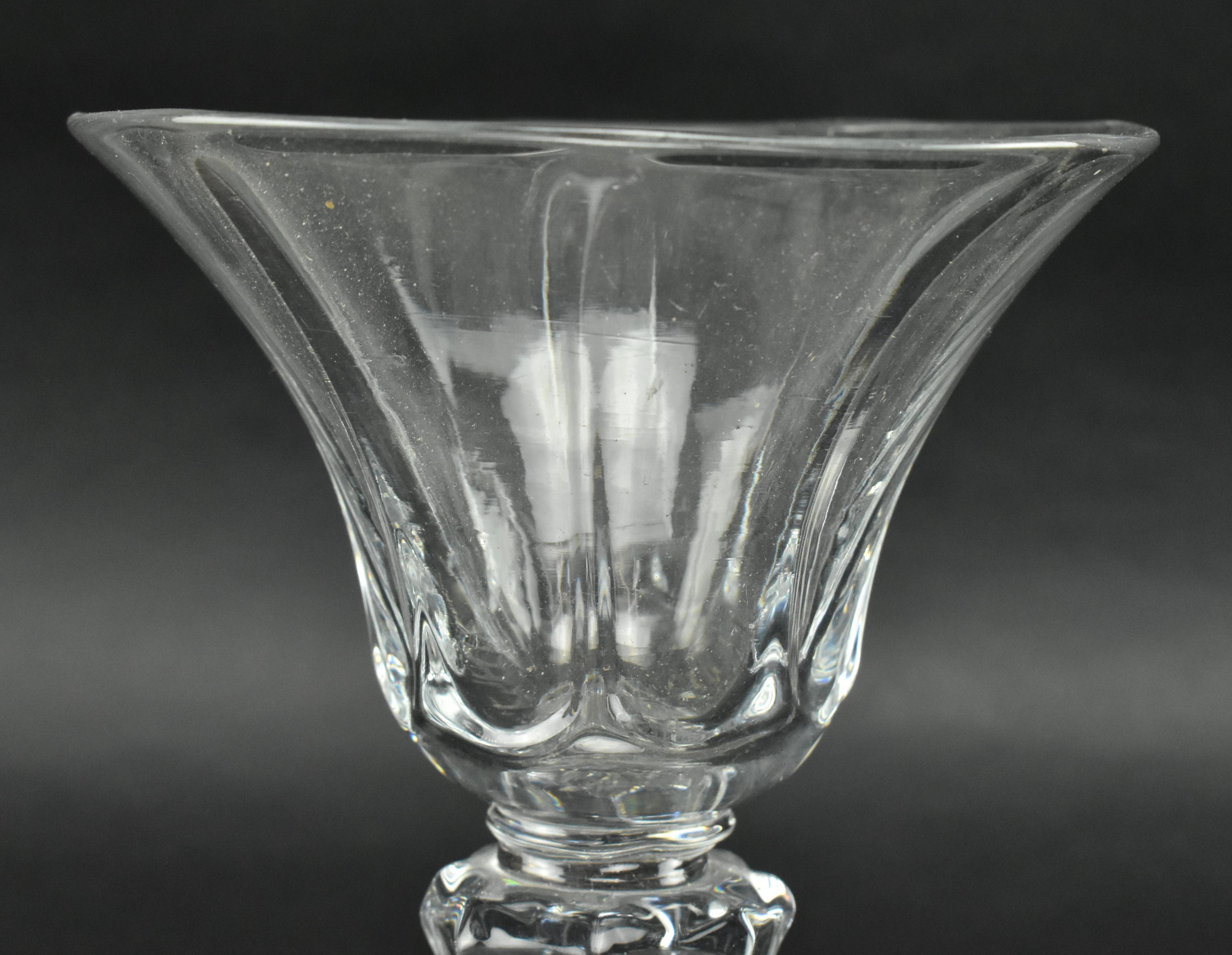 MID 18TH CENTURY MOULDED GLASS SWEETMEAT - Image 5 of 7