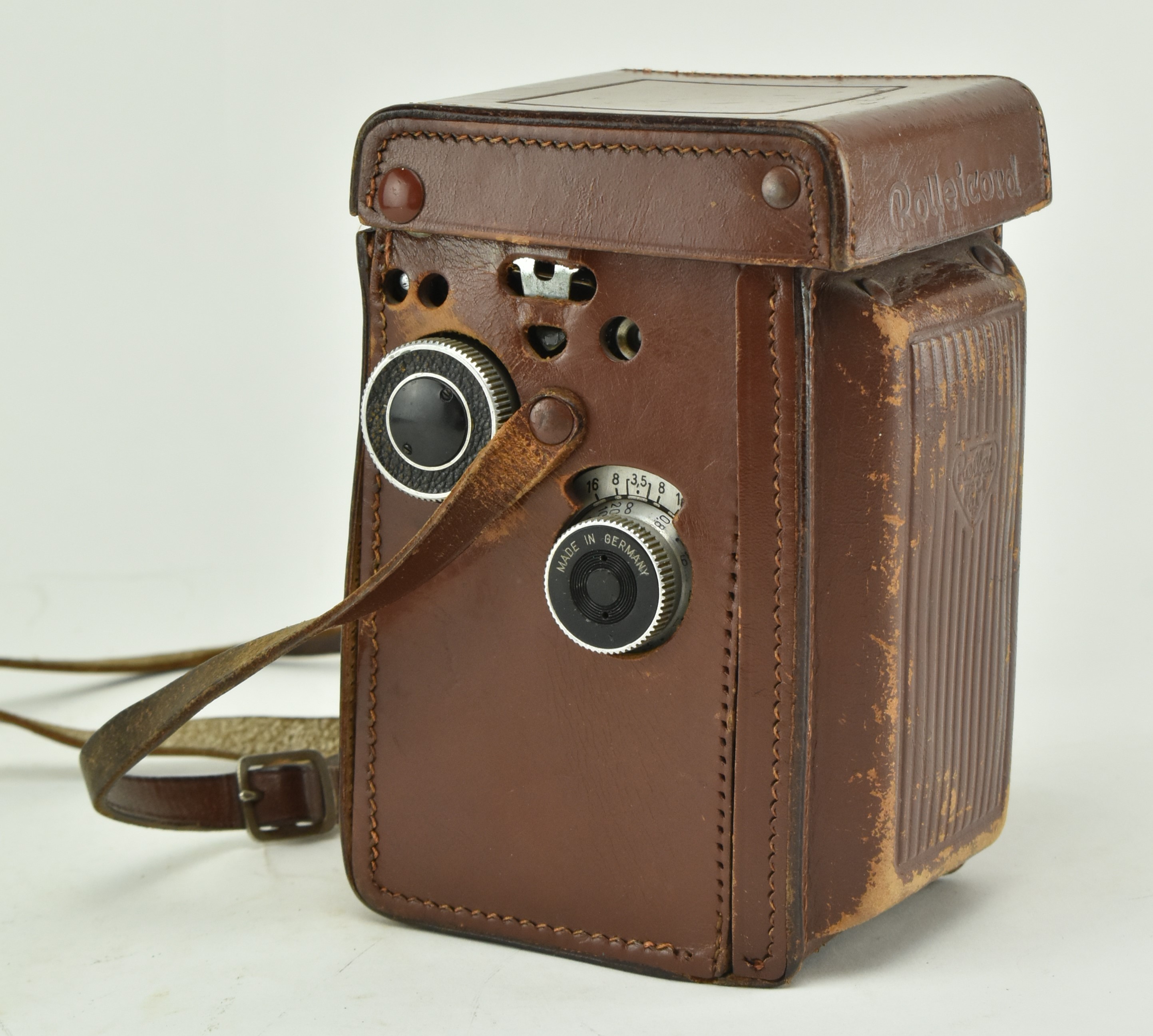 ROLLEICORD DBP VINTAGE MID CENTURY CAMERA IN CASE - Image 9 of 9