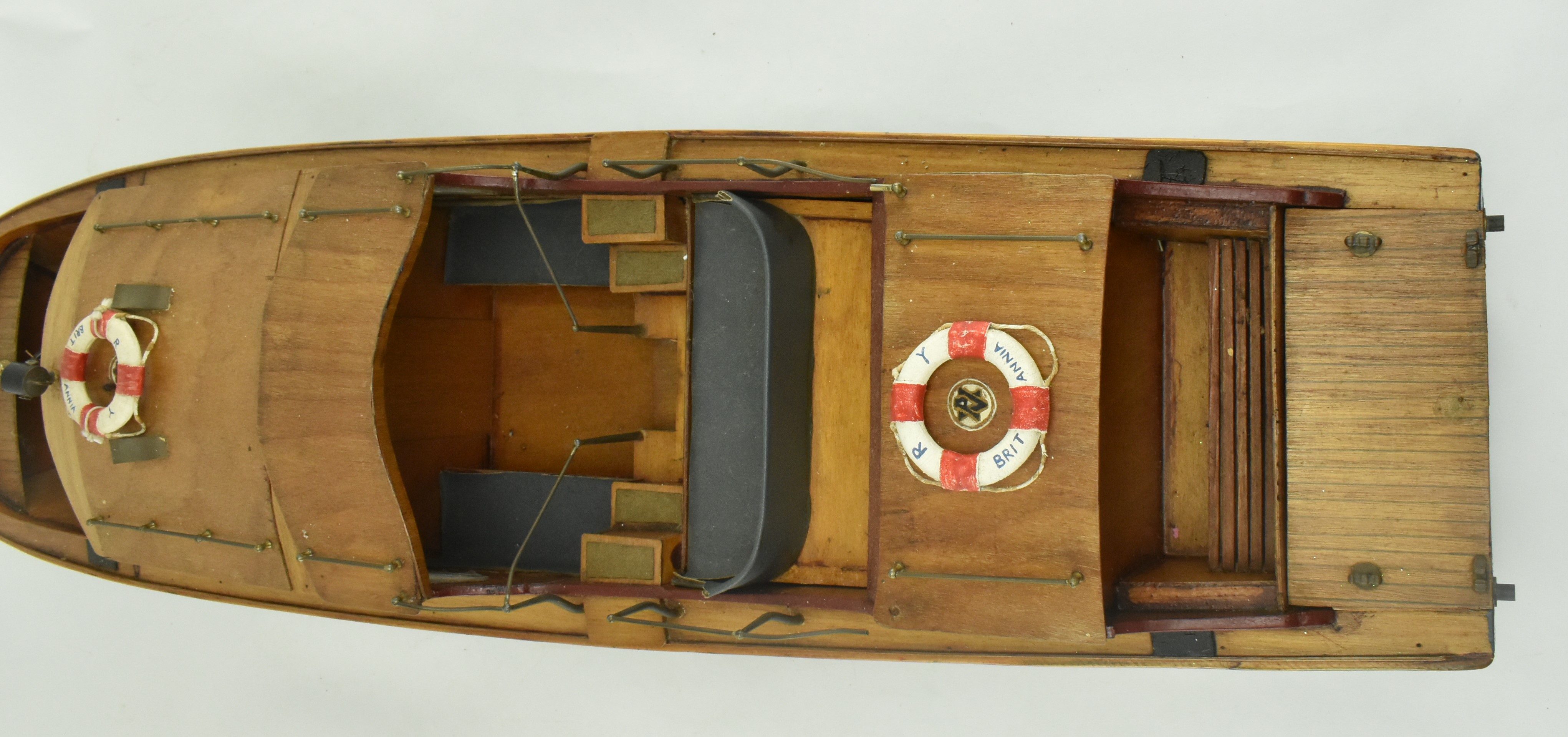 MID CENTURY MODEL OF A ROYAL YACHT BRITANNIA - Image 4 of 8