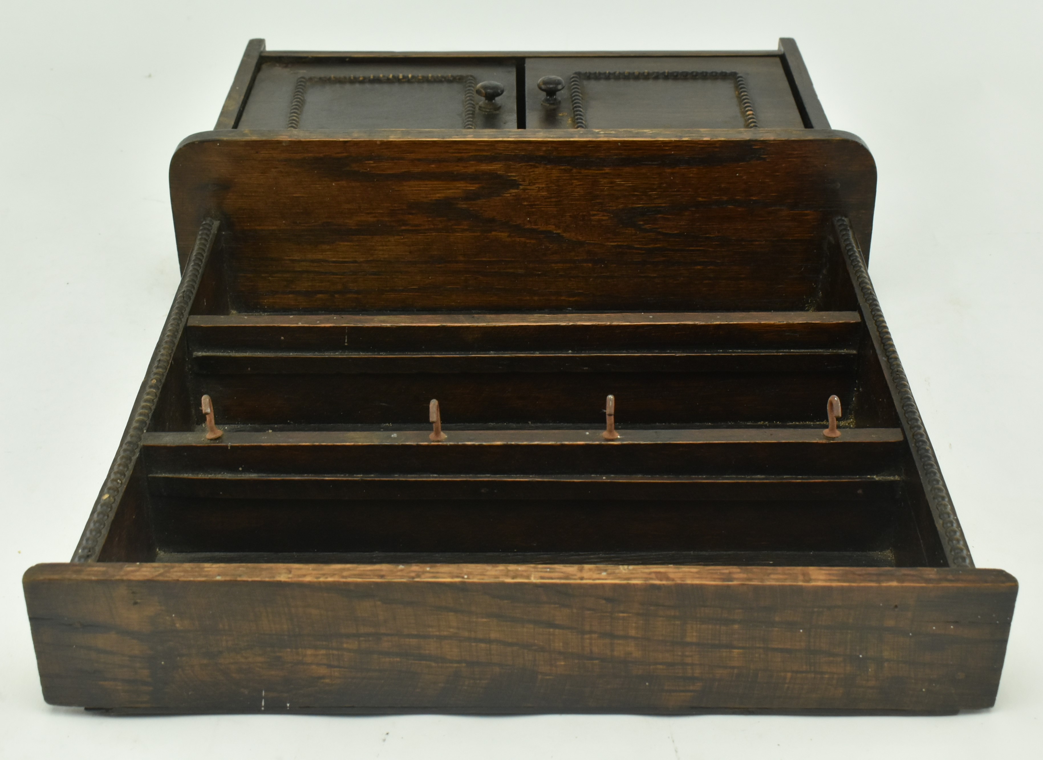 EARLY 20TH CENTURY MAHOGANY WELSH MINIATURE DRESSER - Image 3 of 6