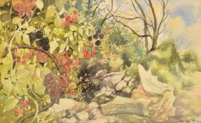 GLADYS CROOK - LATE 20TH CENTURY WATERCOLOUR PAINTING