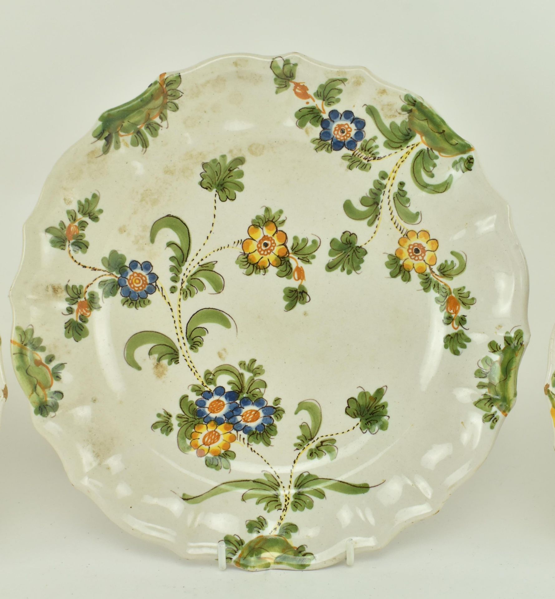 FIVE EARLY 20TH CENTURY CANTAGALLI CERAMIC PLATES - Image 2 of 6