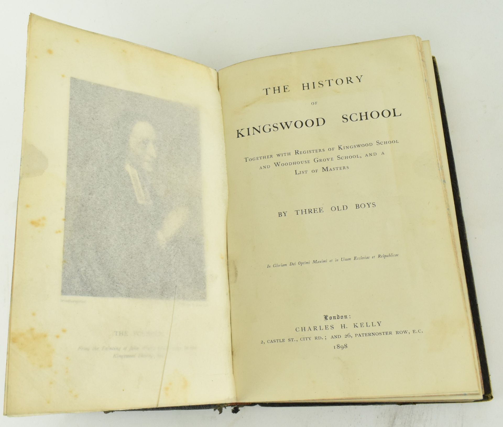LOCAL BATH INTEREST - FOUR REGISTERS OF KINGSWOOD SCHOOL - Image 5 of 8