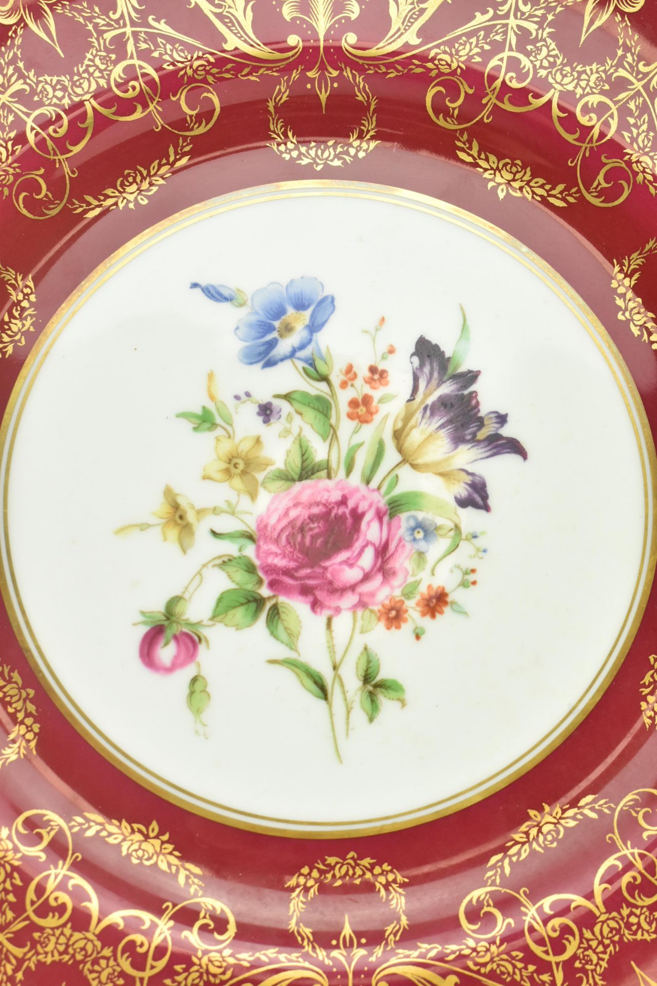 ROYAL WORCESTER - VINTAGE 20TH CENTURY CABINET PLATE - Image 3 of 6