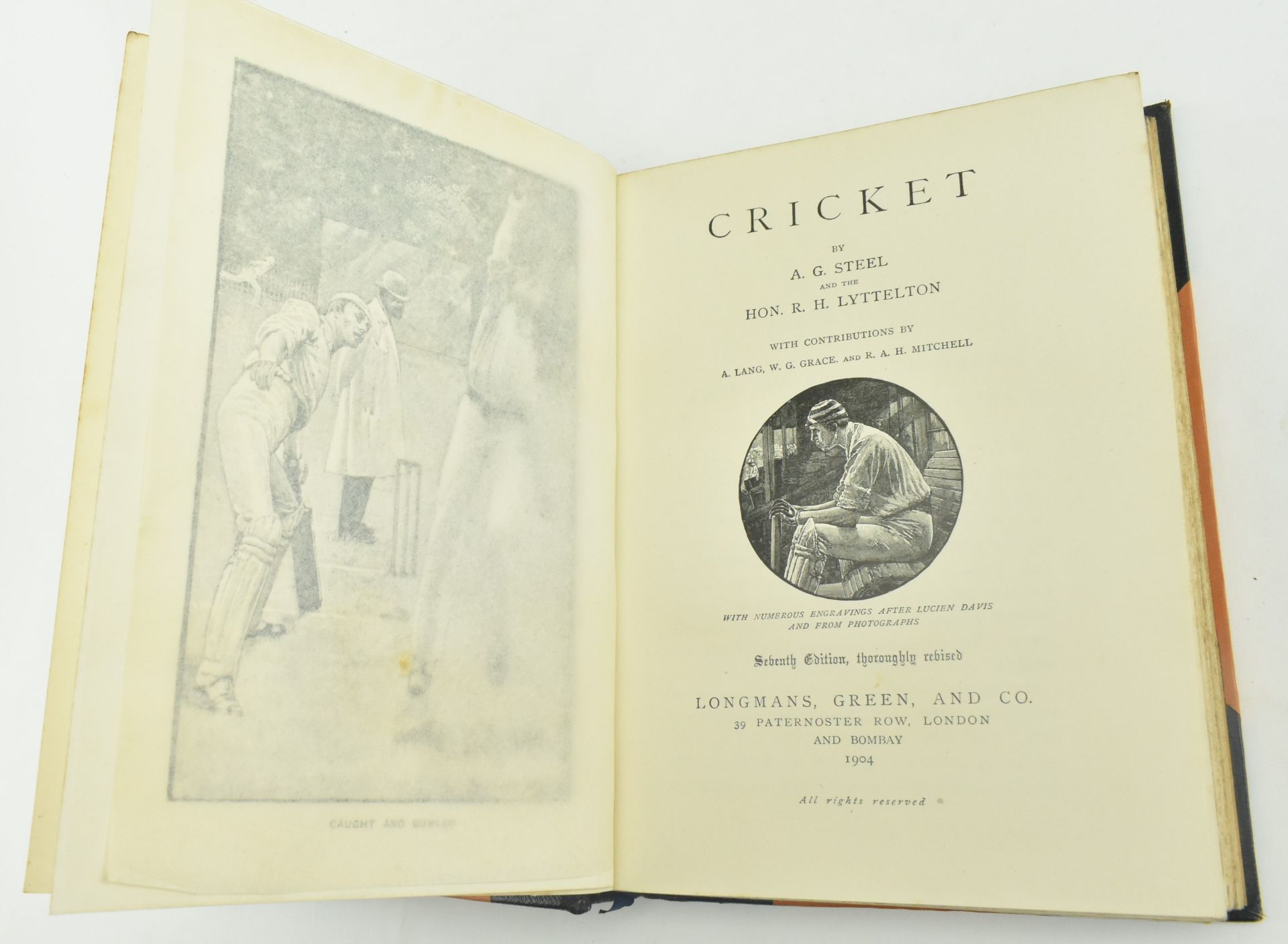 CRICKET INTEREST. THREE BADMINTON LIBRARY EDITIONS ON CRICKET - Image 8 of 14