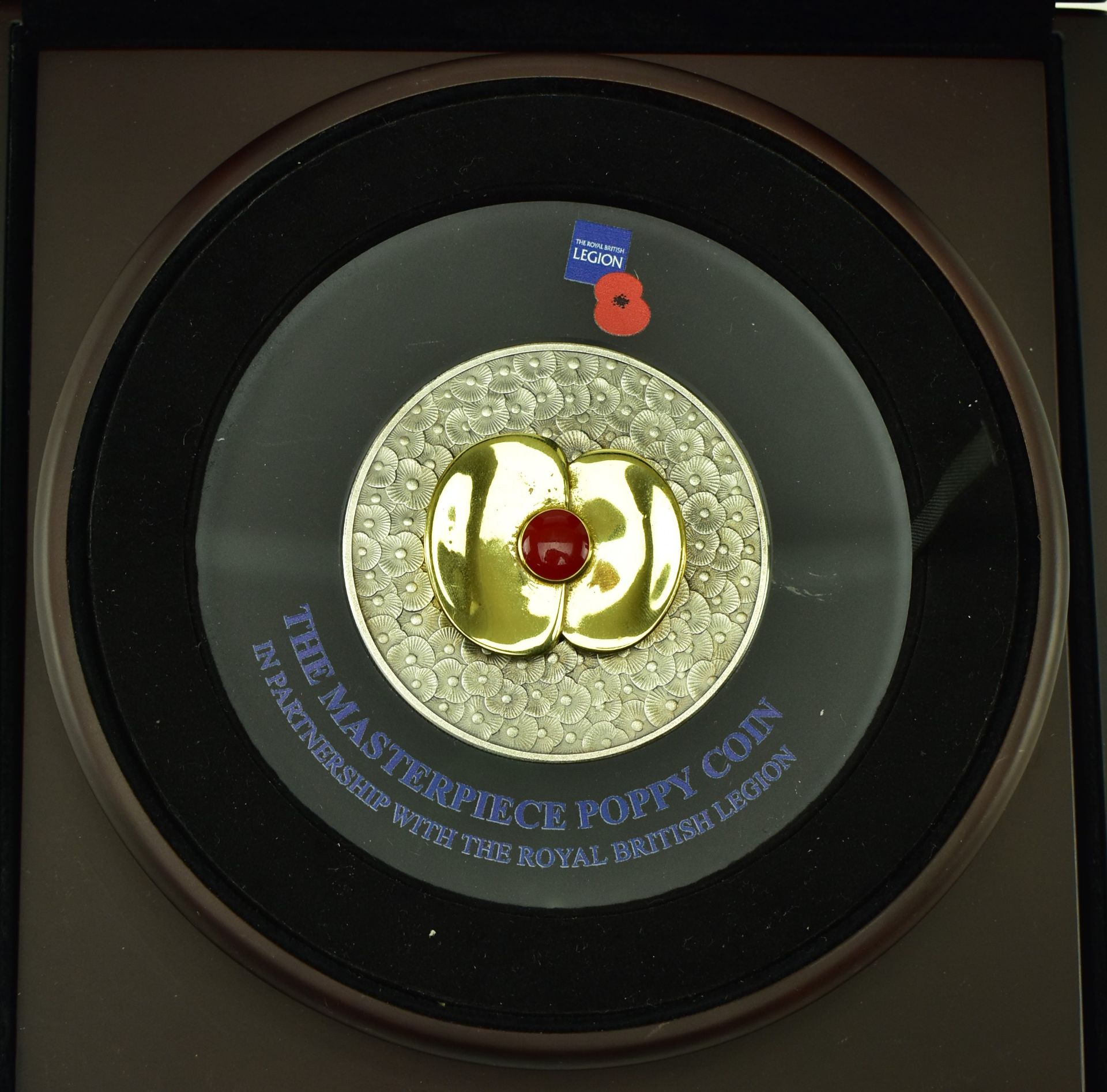 2018 THE MASTERPIECE POPPY COIN IN ORIGINAL CASE - Bild 2 aus 5